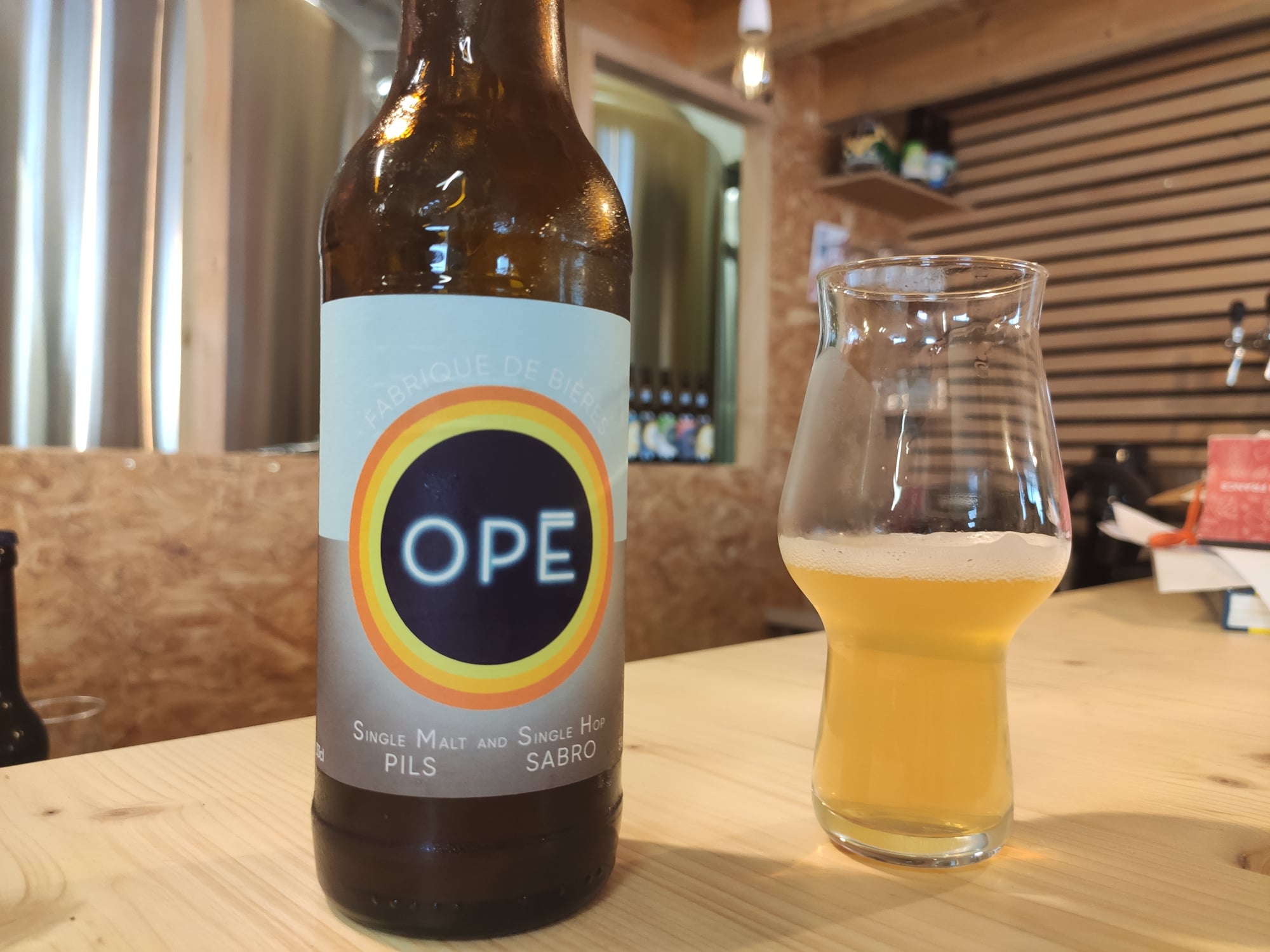 Brasserie Opé - Bière Smash