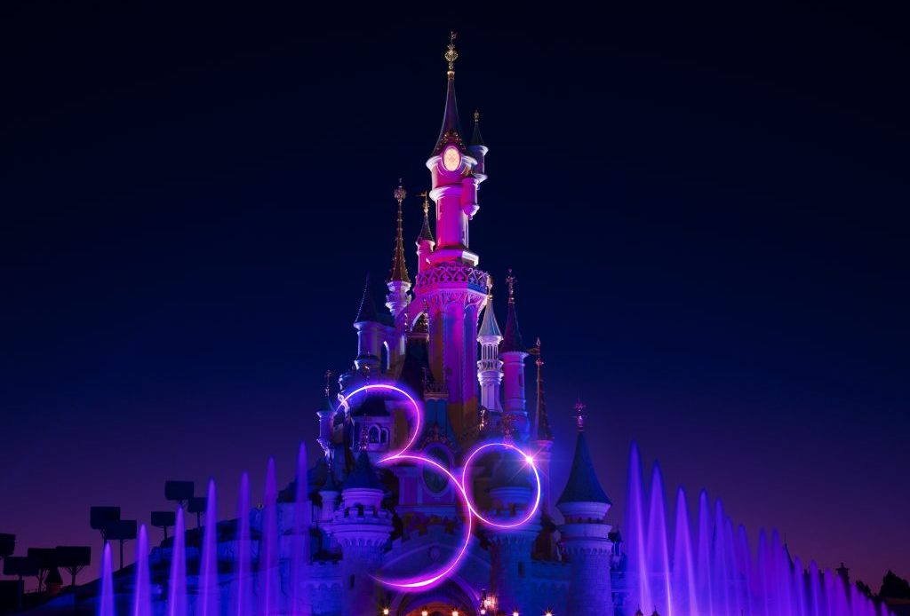 Disneyland Paris - Château - Logo 30 ans