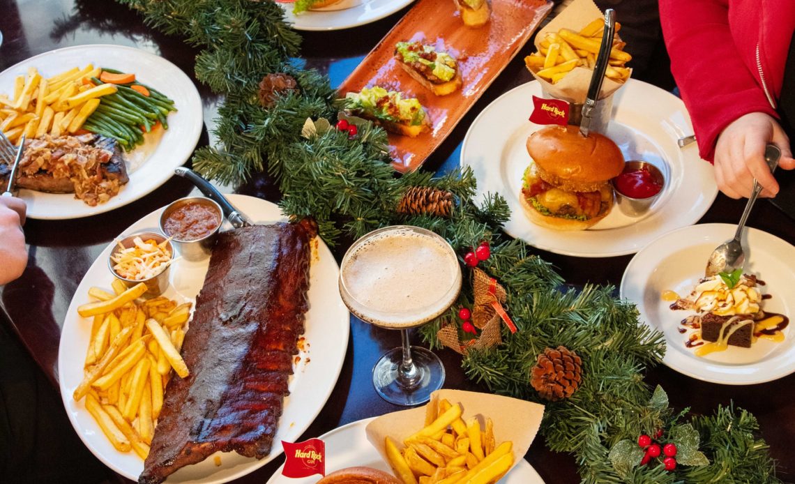 Holiday Menu Noel 2021 - Hard Rock Cafe Paris