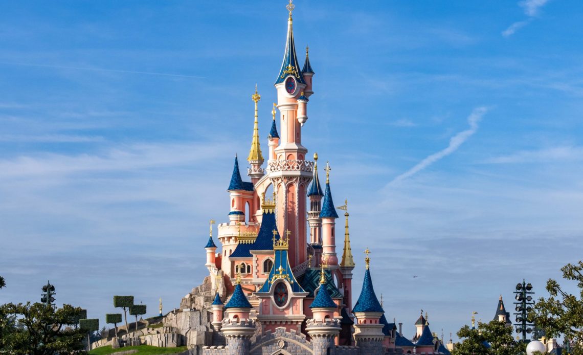 Chateau de Disneyland Paris après rénovation
