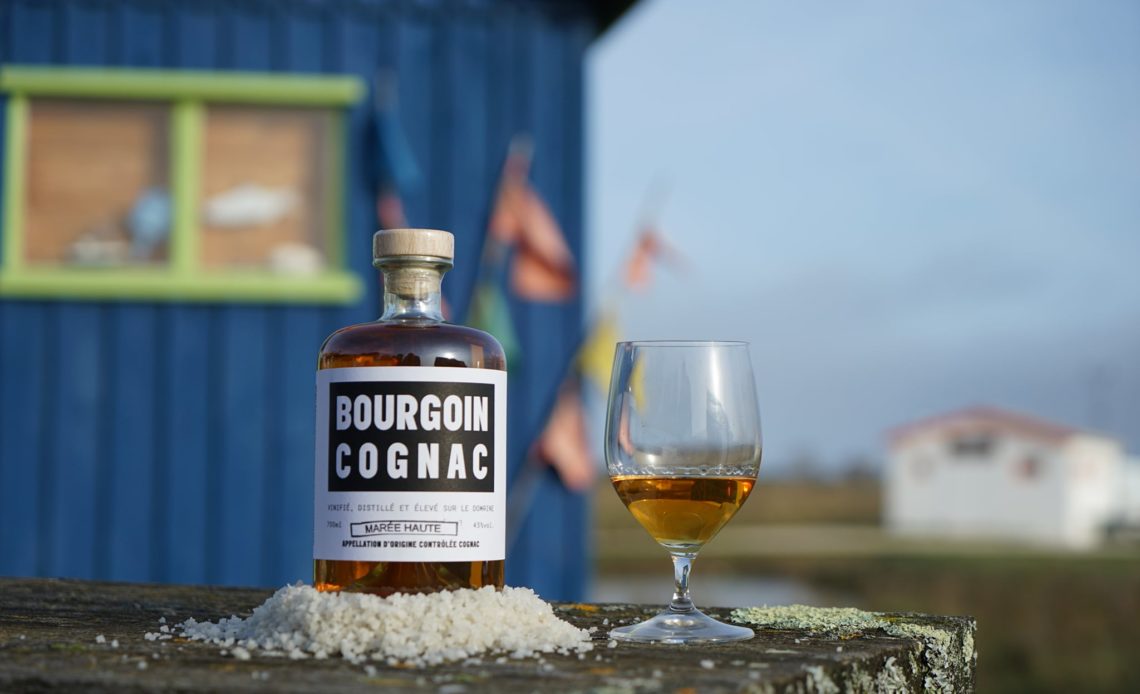 Bourgoin Cognac - Marée haute - Cognac mouillé à l'eau de mer