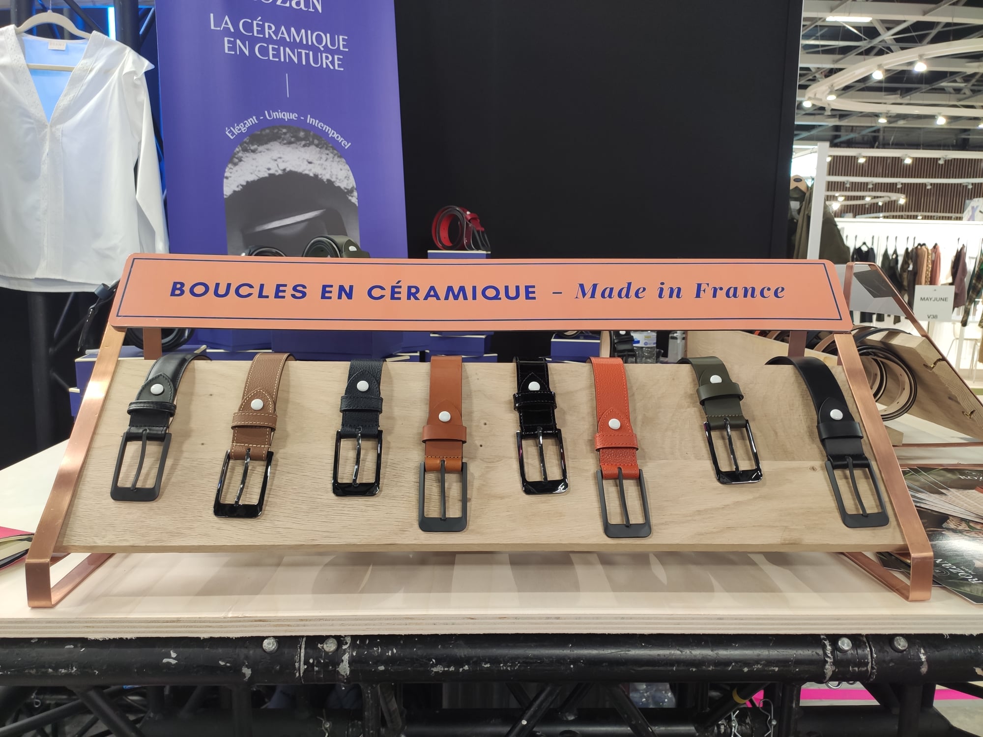 Rozan Paris - Boucles de ceinture en céramique