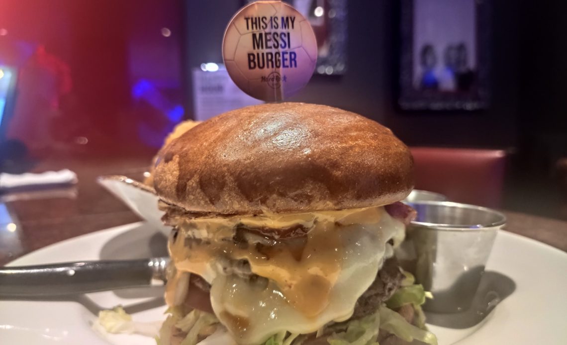 Messi Burger - Hard Rock Cafe Paris