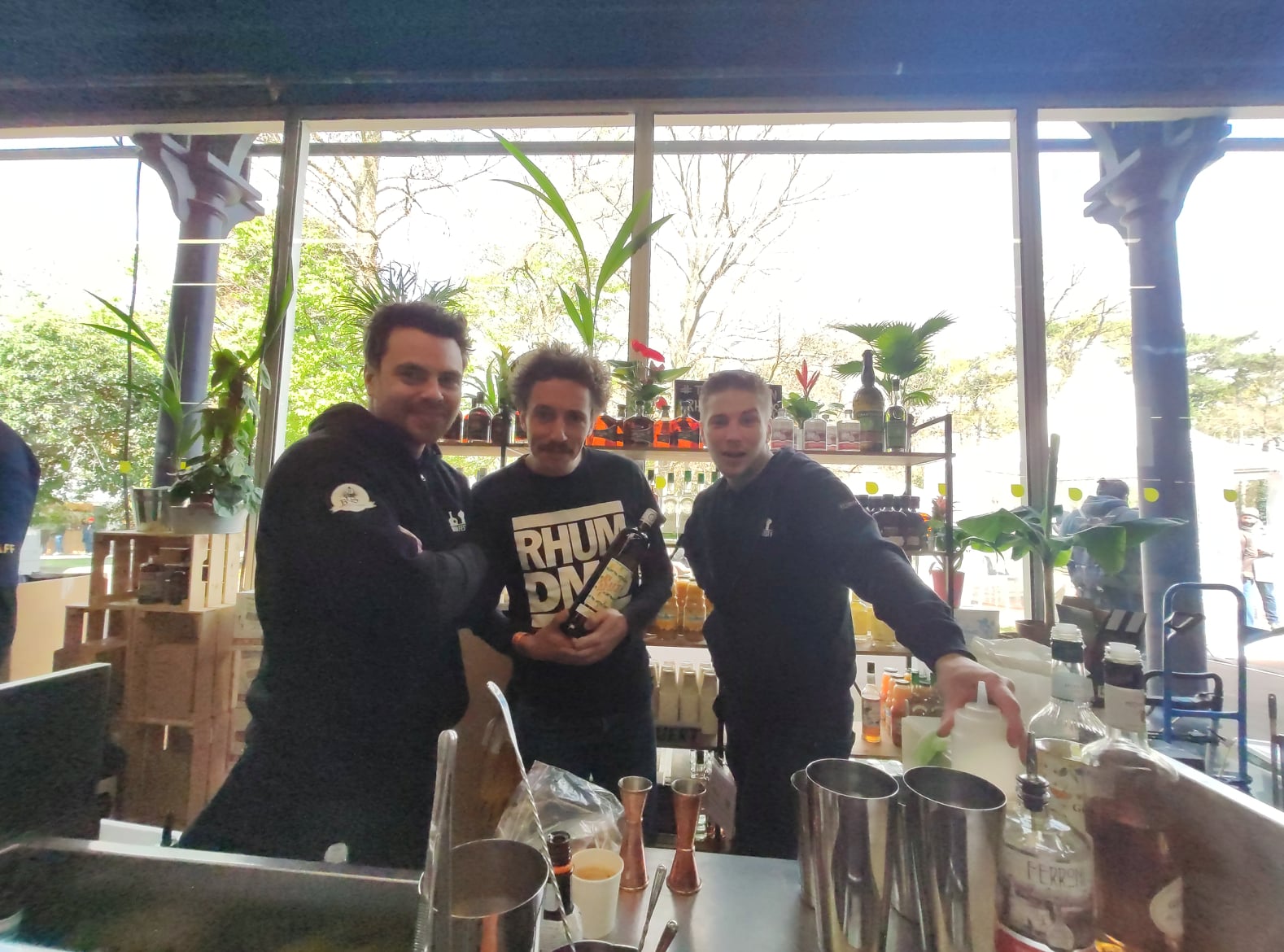 Equipe de barmans Bootleggers - Rhum Fest Paris 2022