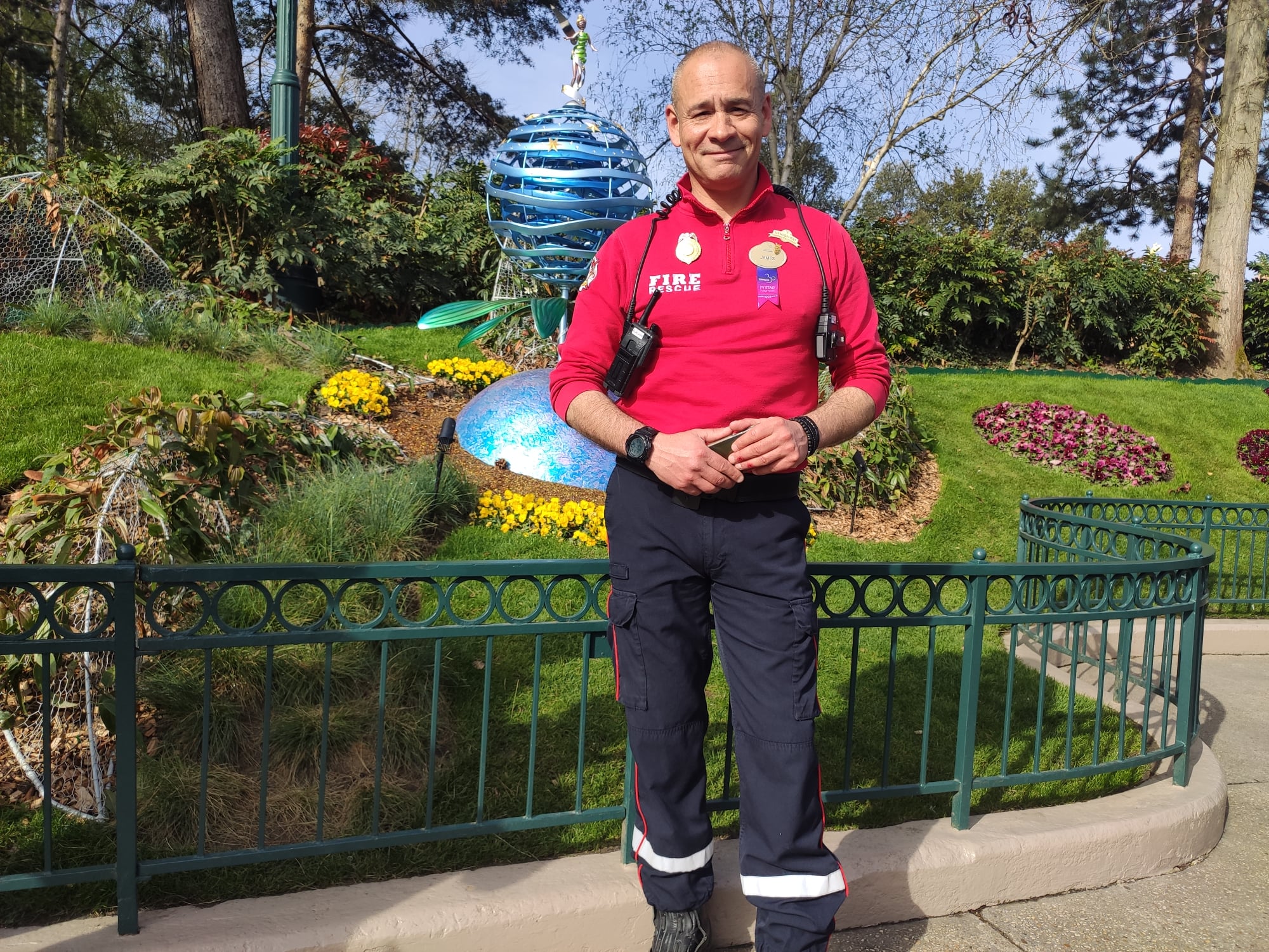 James Colas - Manager opérations de secours - Disneyland Paris