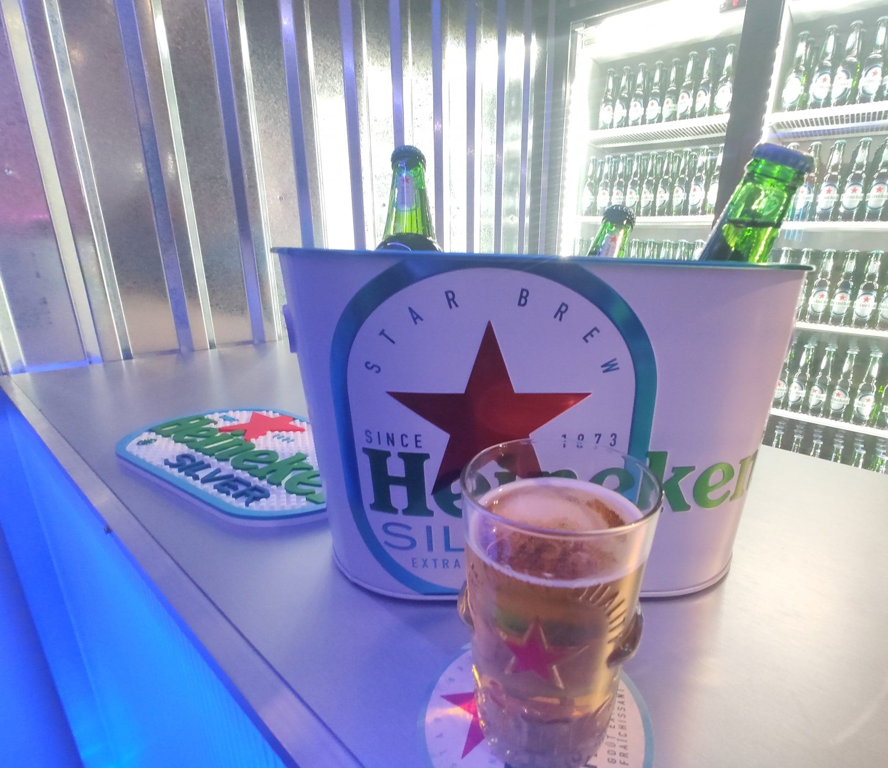 Heineken Silver - Packs et seau CHR