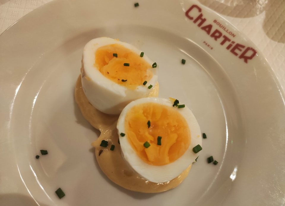 Bouillon Chartier Gare de l'Est - Œufs mayonnaise