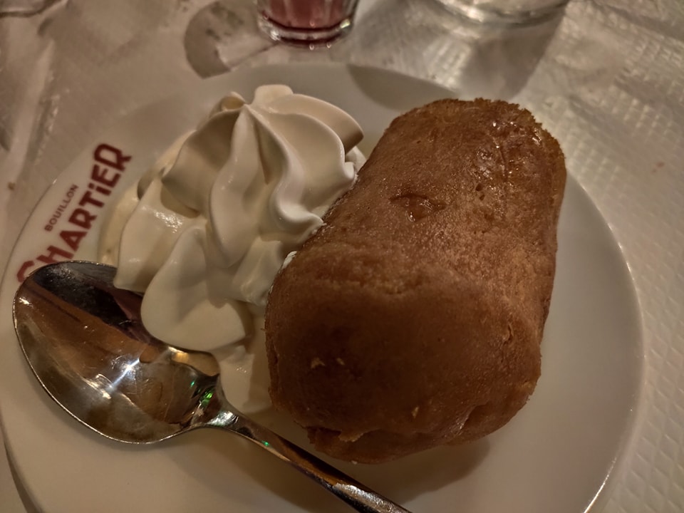 Bouillon Chartier Gare de l'Est - Baba au rhum