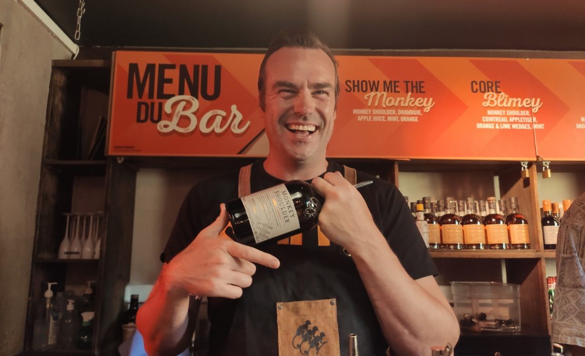 Tim Ward - Brand ambassador Monkey Shoulder