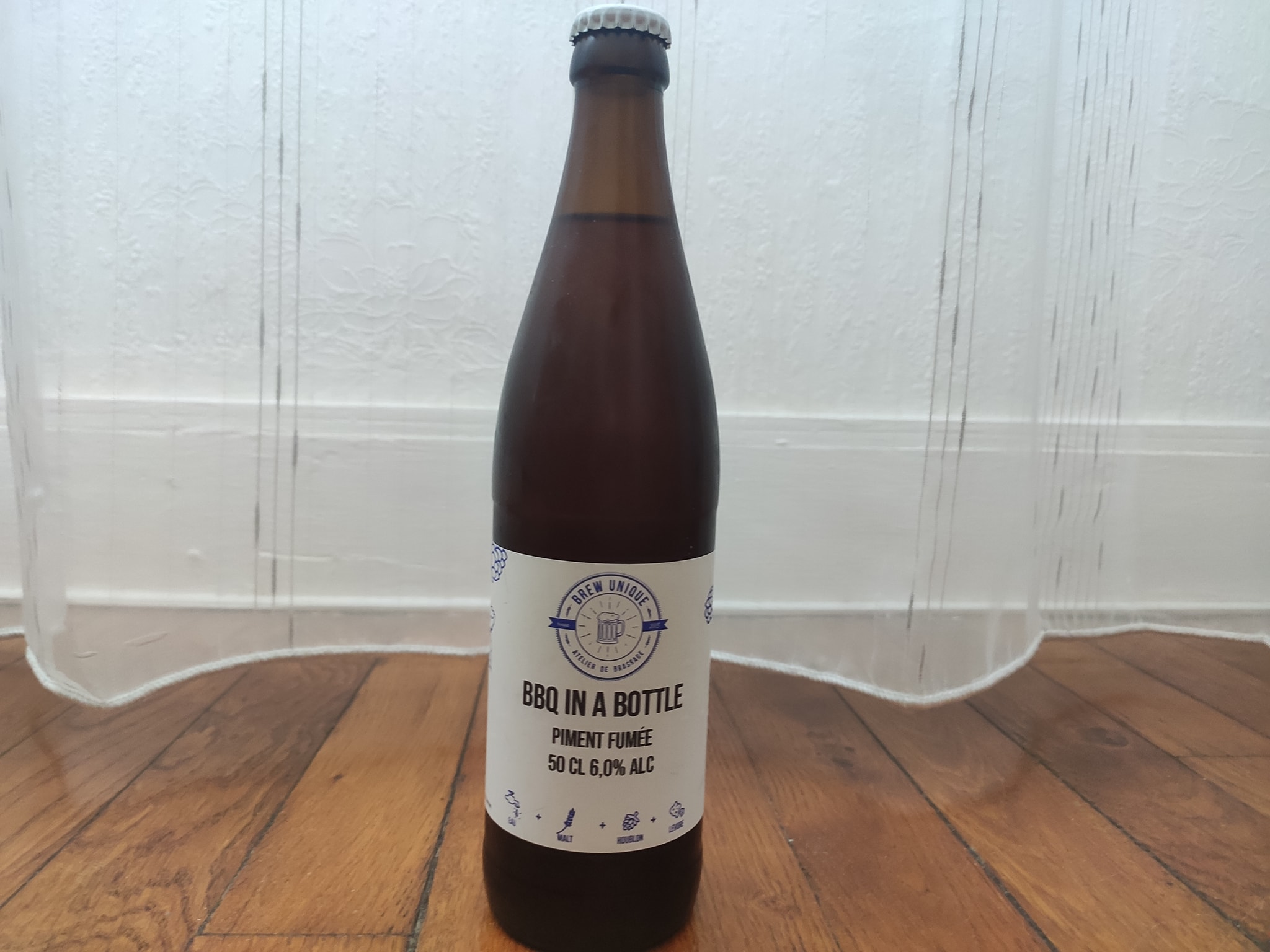 BBQ in a bottle - Brew Unique (bière artisanale parisienne)