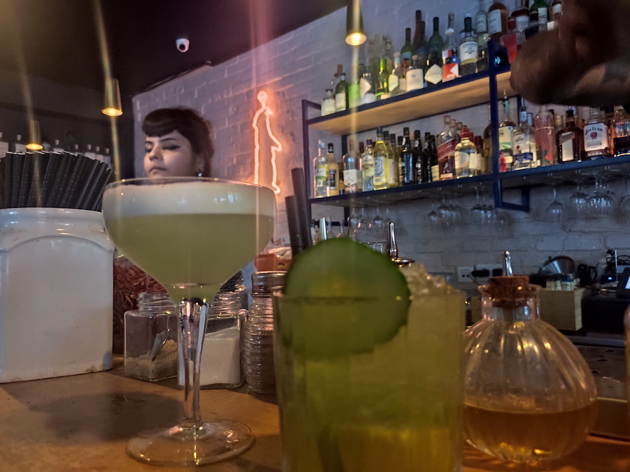 Cocktail au bar La Loutre - Paris