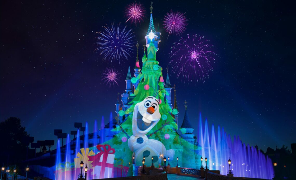 Olaf fêtera Noel à Disneyland Paris en 2022