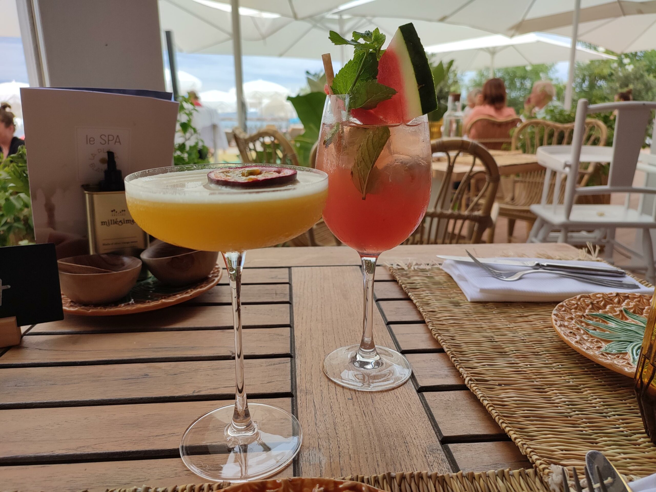 Cocktails - La Plage Blanche (Théoule-sur-Mer)