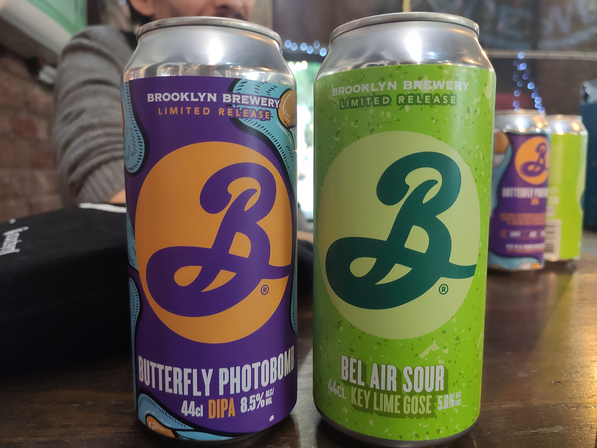 Butterfly Photobomb et Bel Air Sour - Brooklyn Brewery
