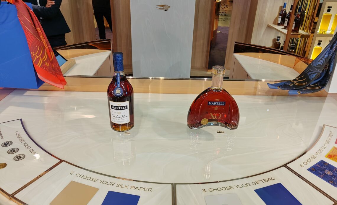 Martell - Galeries Lafayette, Paris, novembre 2022