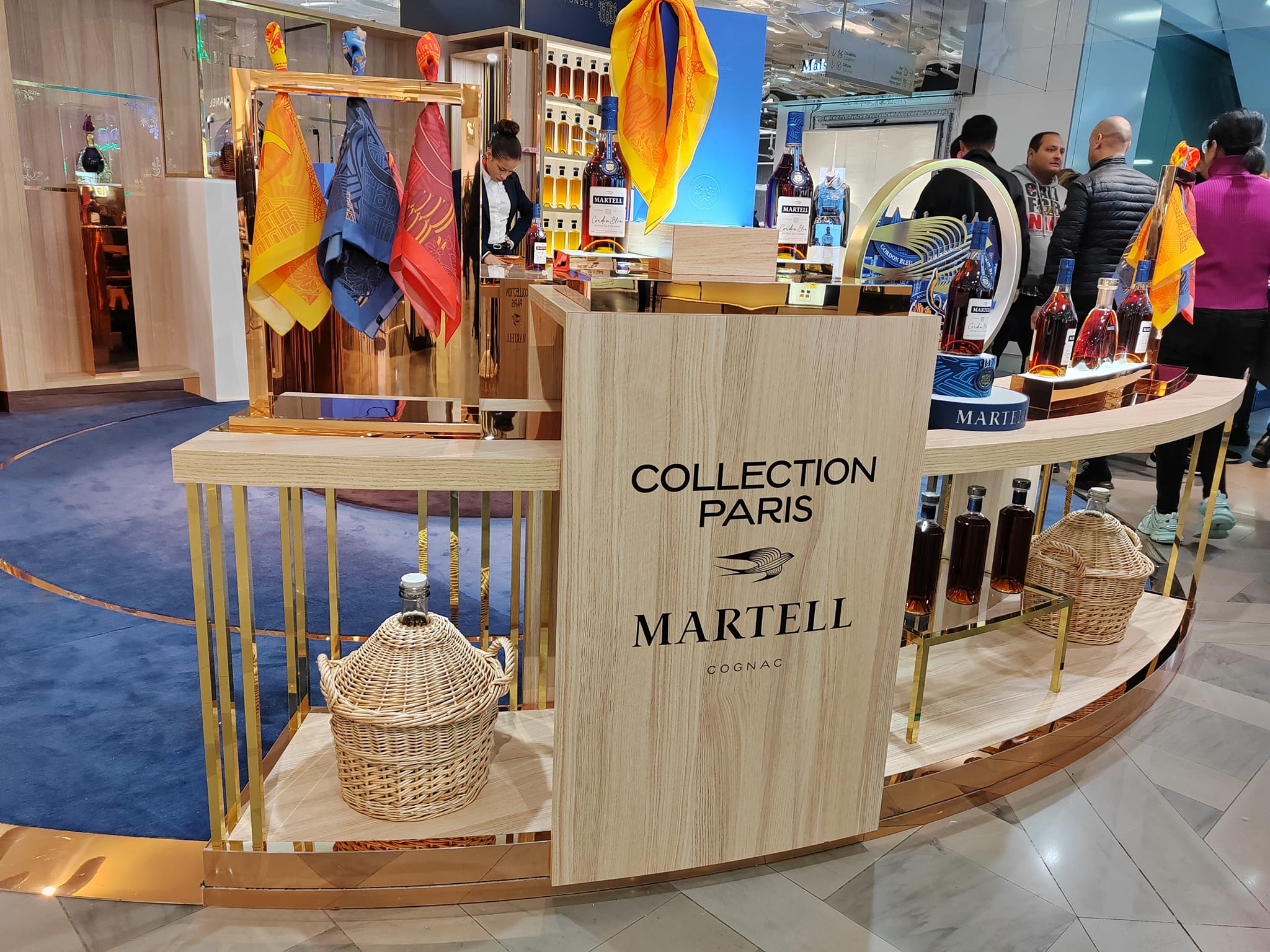Martell - Galeries Lafayette, Paris, novembre 2022