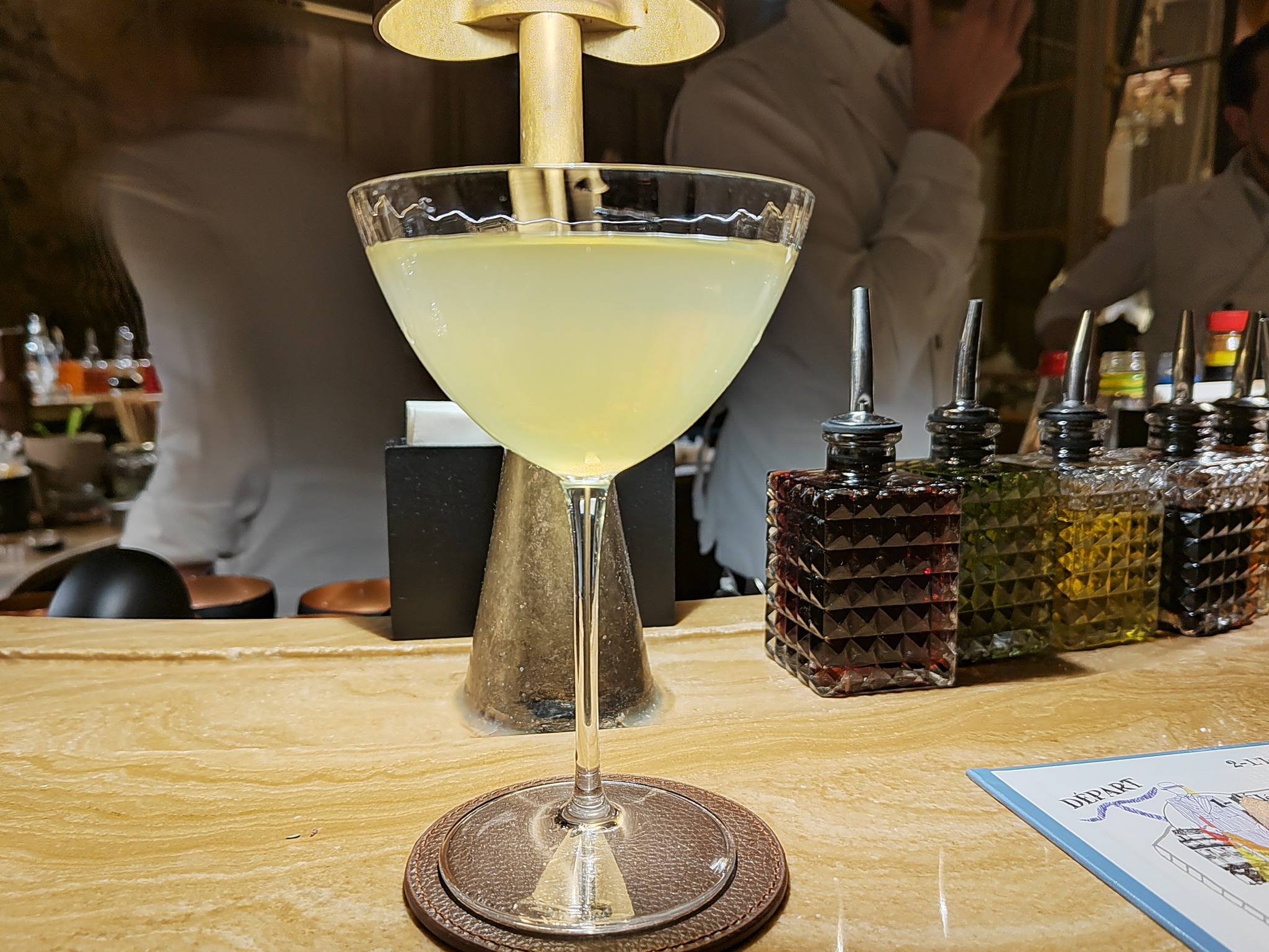 La Connectée (cocktail) - Bar Les Ambassadeurs - Hôtel de Crillon