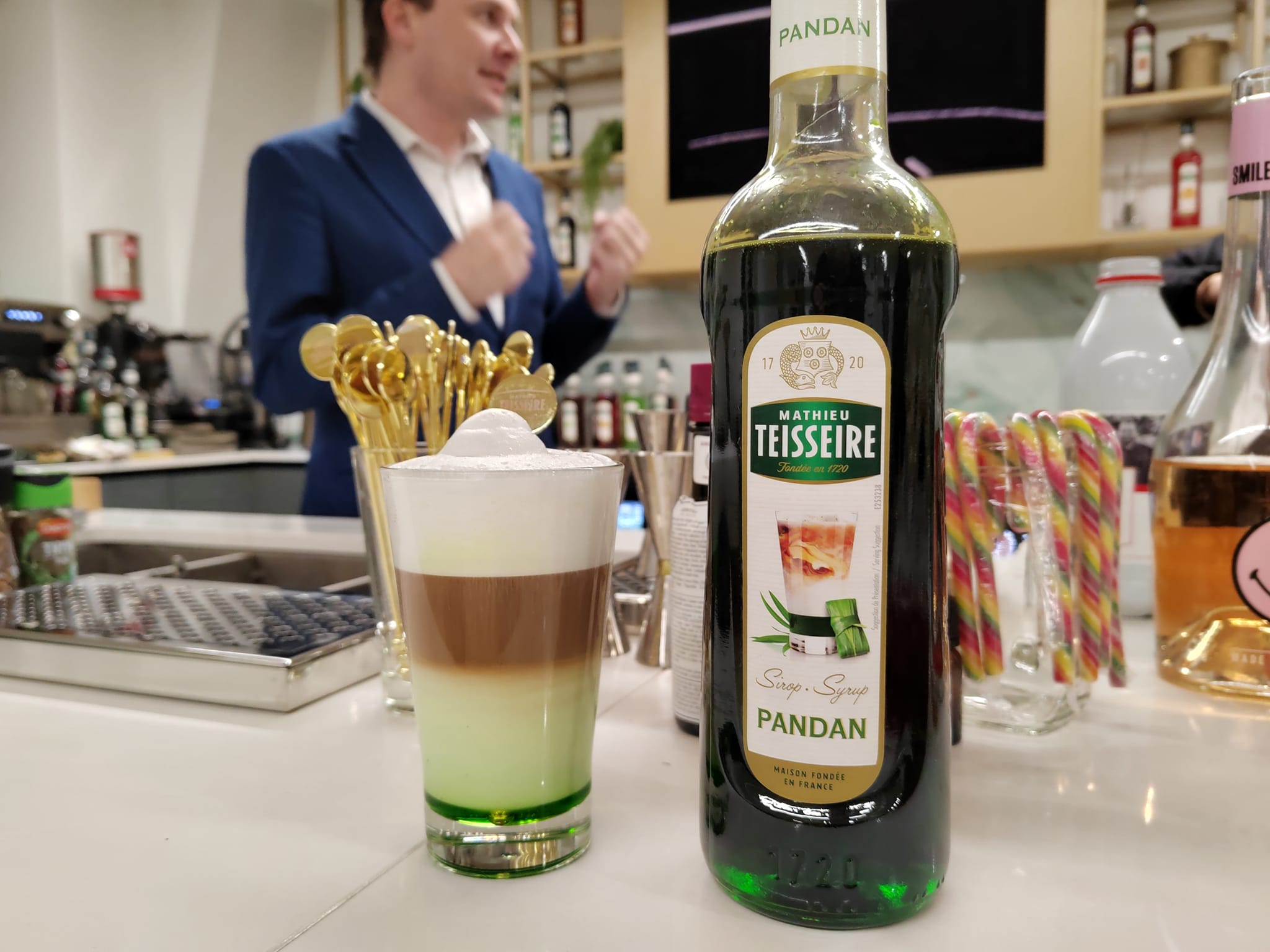 Ce pandan-là - Cocktail sirops Mathieu Teisseire