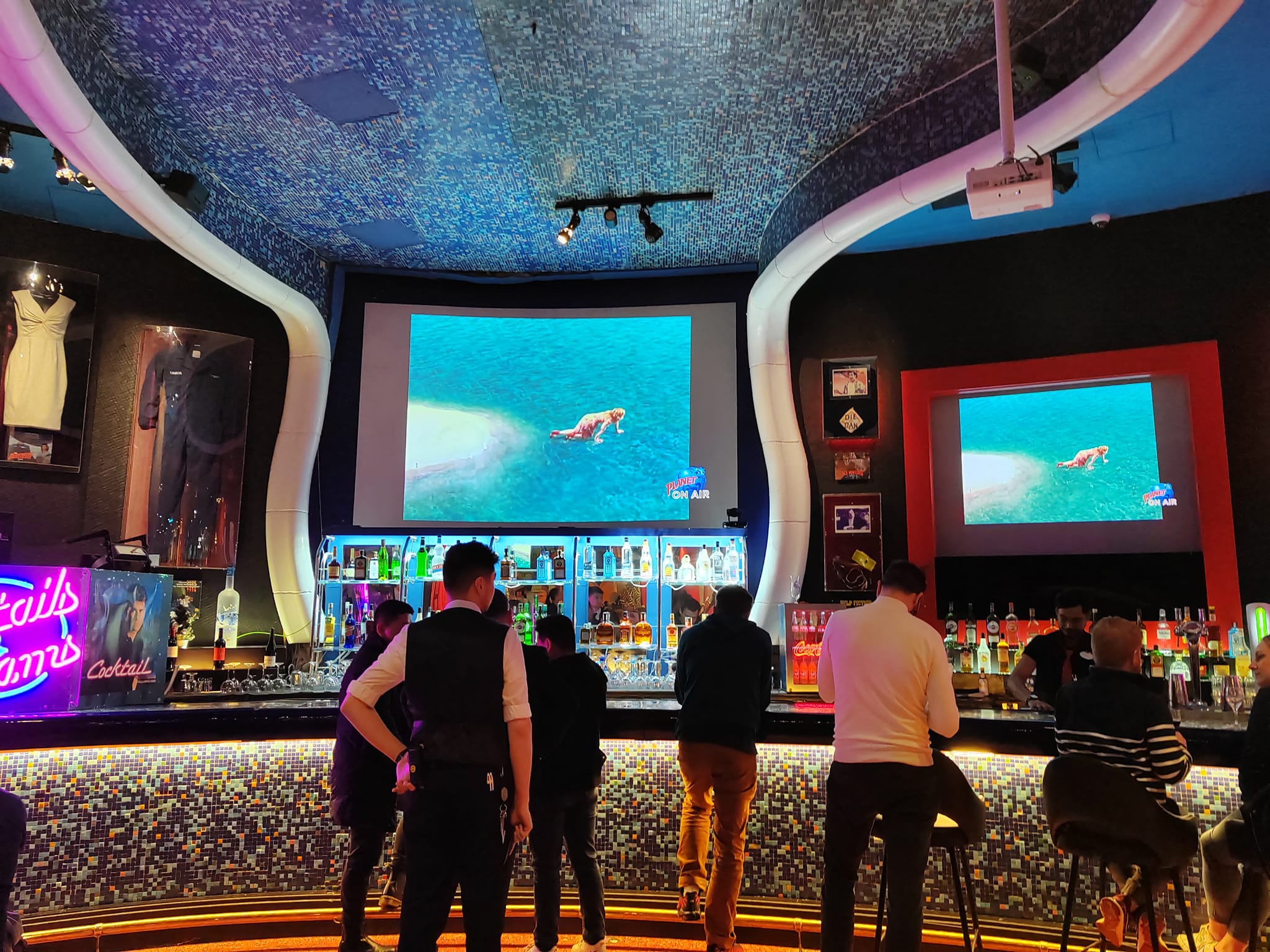 Planet Hollywood (bar), janvier 2023, Disney Village