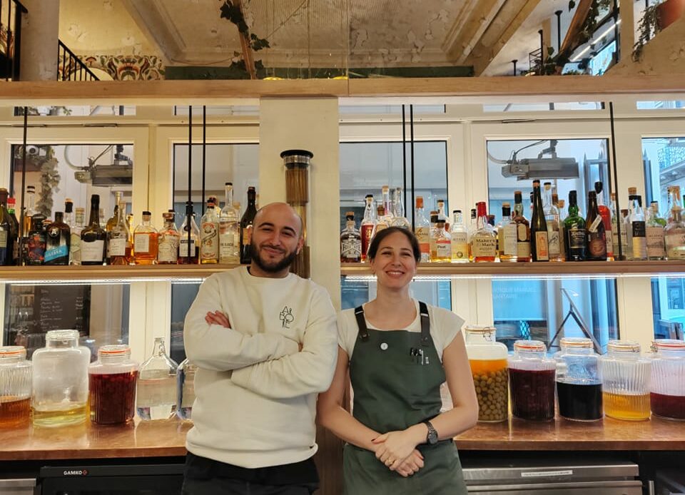 Bar Arboré - Paris - Fayçal Mokhchane et Manon Andresz