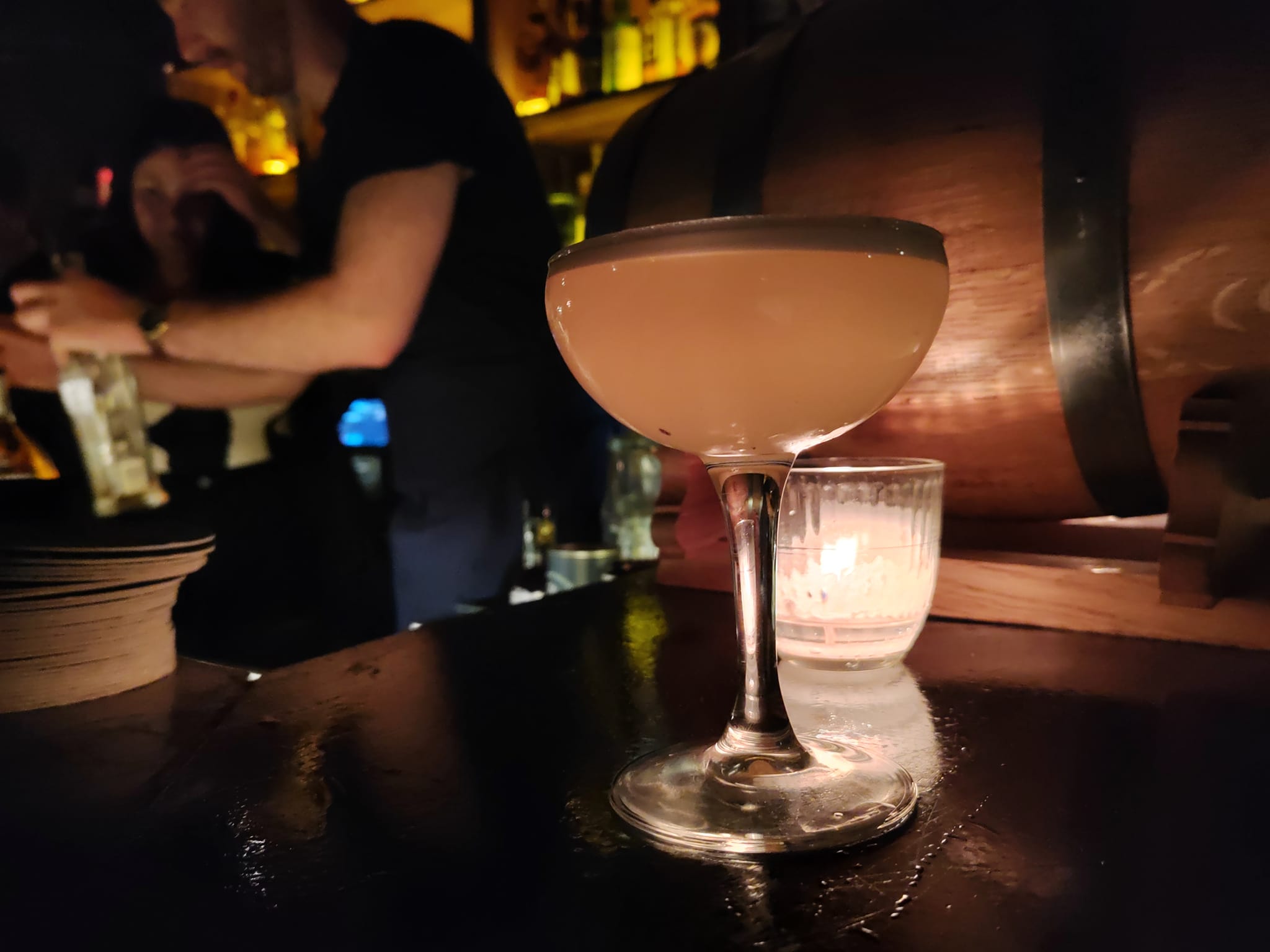 Easy Easy - Cocktail Angel's Envy au bar Moonshiner