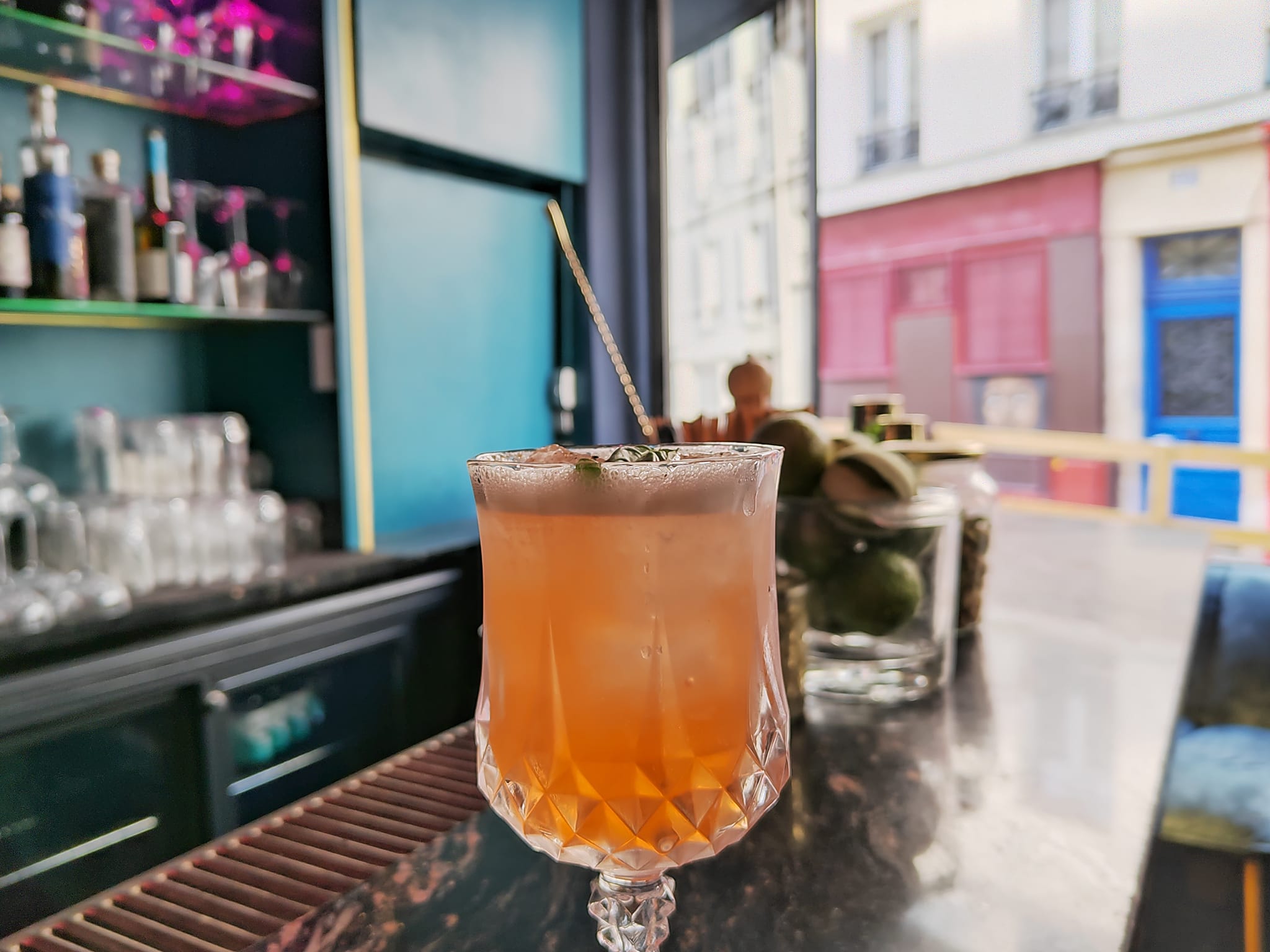Le P'tit lait fraise - Bar à cocktails Lost Generation (Montmartre, Paris)