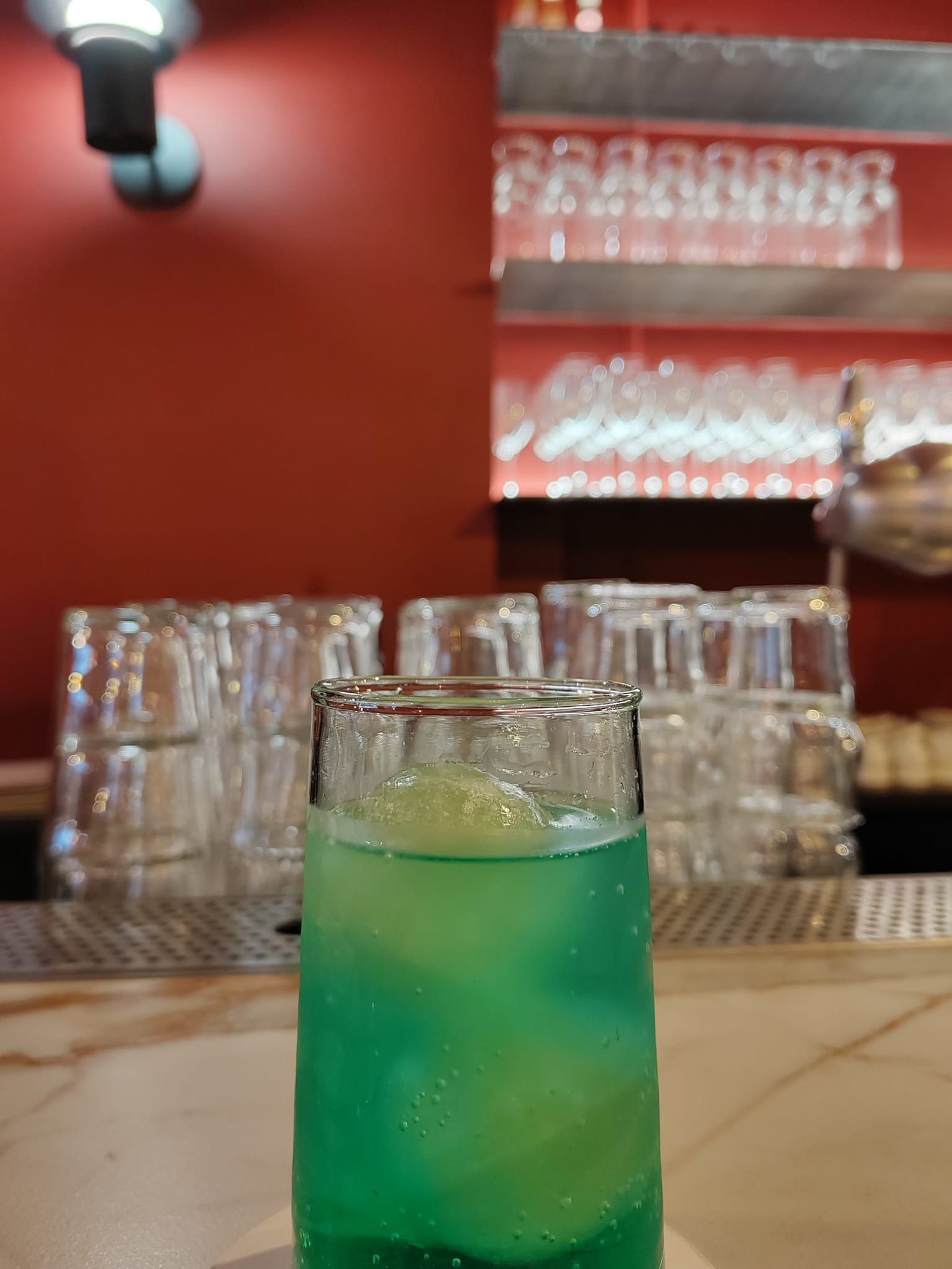 Cocktail Menthe à l'eau - Cavalier (Paris)