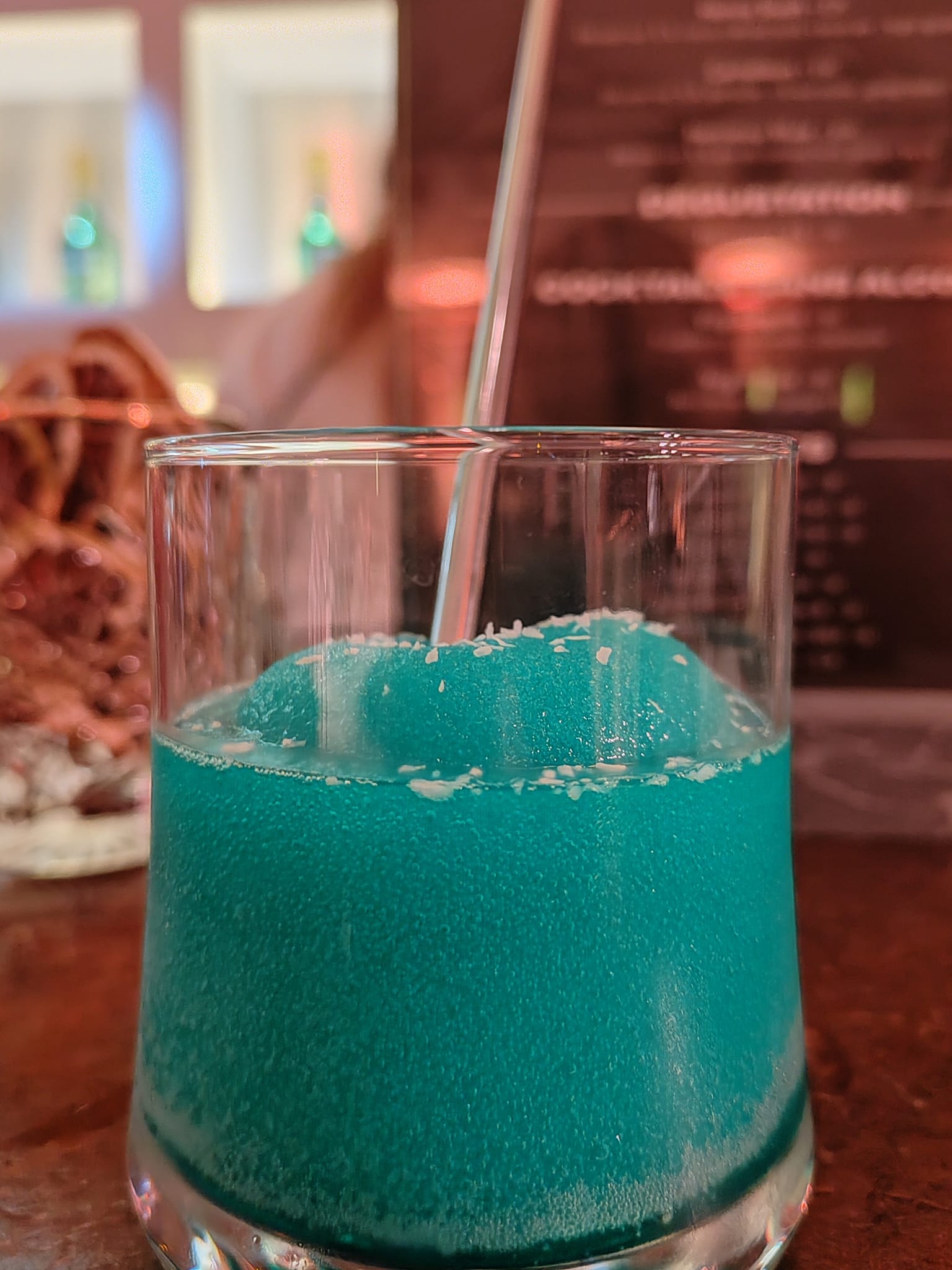 Cocktail Henny Slush au pop-up Str.eat (Hennessy, Paris 2023)