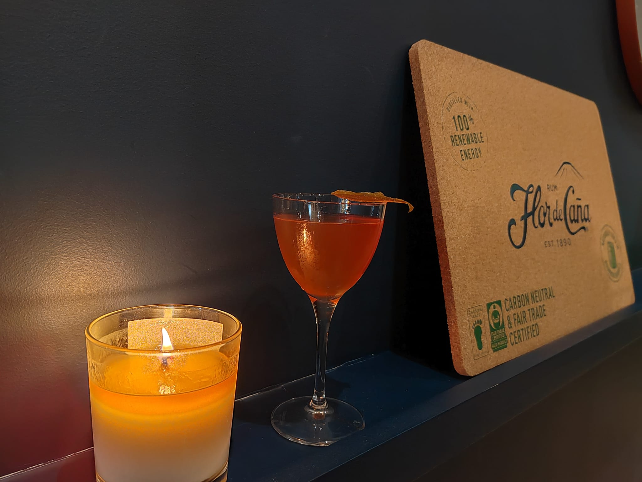 Flor de Caña 12 ans en cocktail - Long Courrier (Drinks & Co, juin 2023)