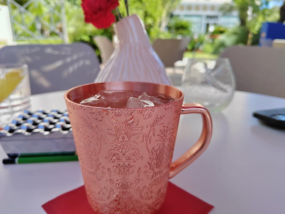 Cocktail Saffron Mule - Le Majestic Cannes Barrière