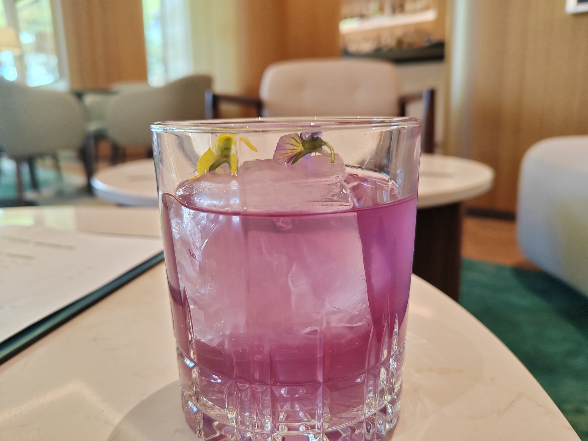 Cocktail Cho Milk punch - Mondrian - Cannes (Août 2023)