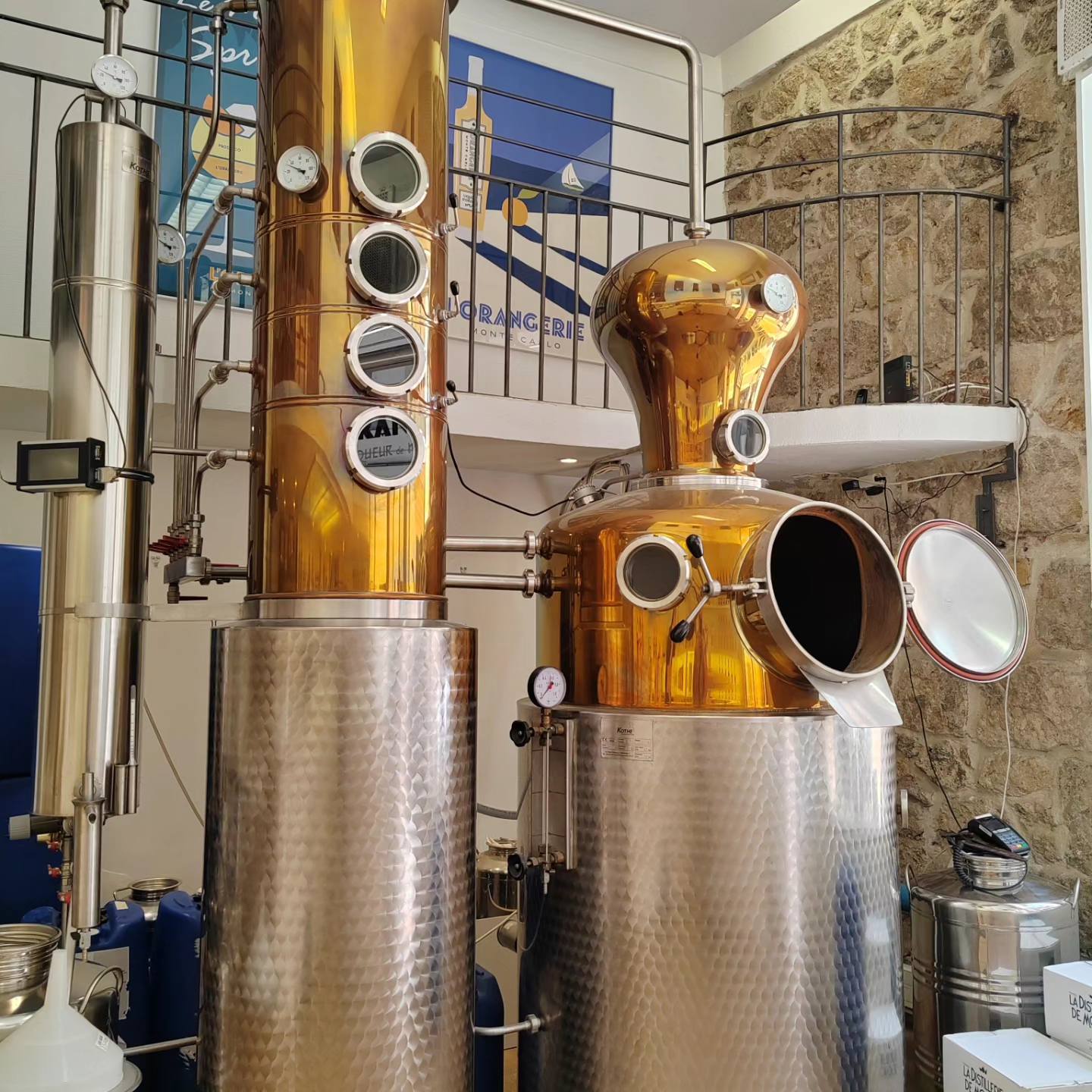 Distillerie de Monaco - La Condamine - Alambic