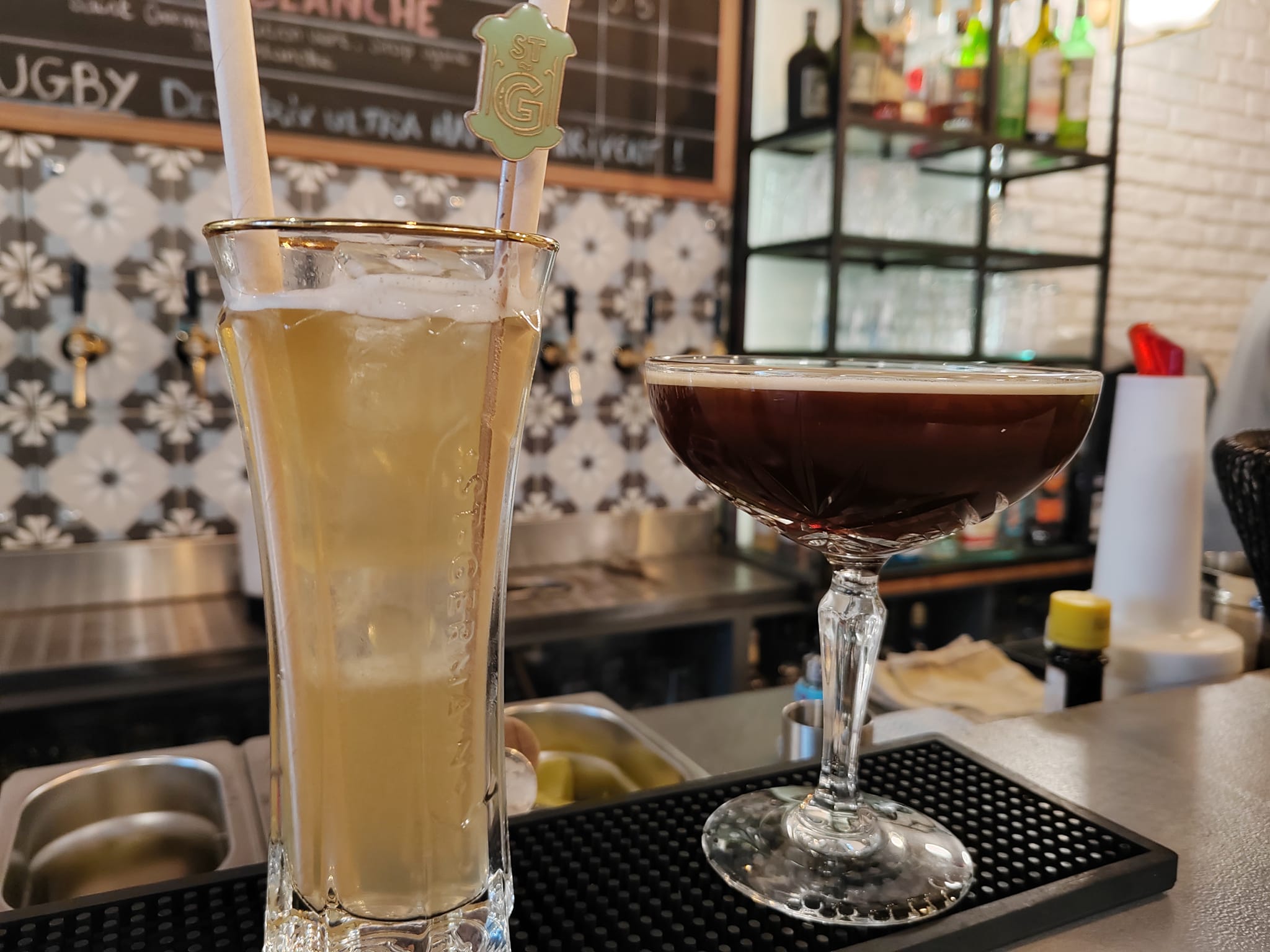 Cocktails à l'Intrépide Bar - Demory (Paris)