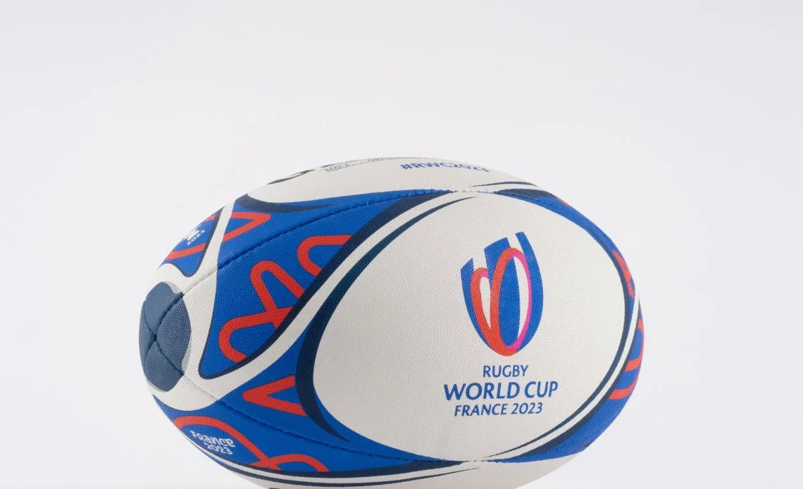 Ballon officiel (Gilbert) de la Coupe du monde de rugby 2023