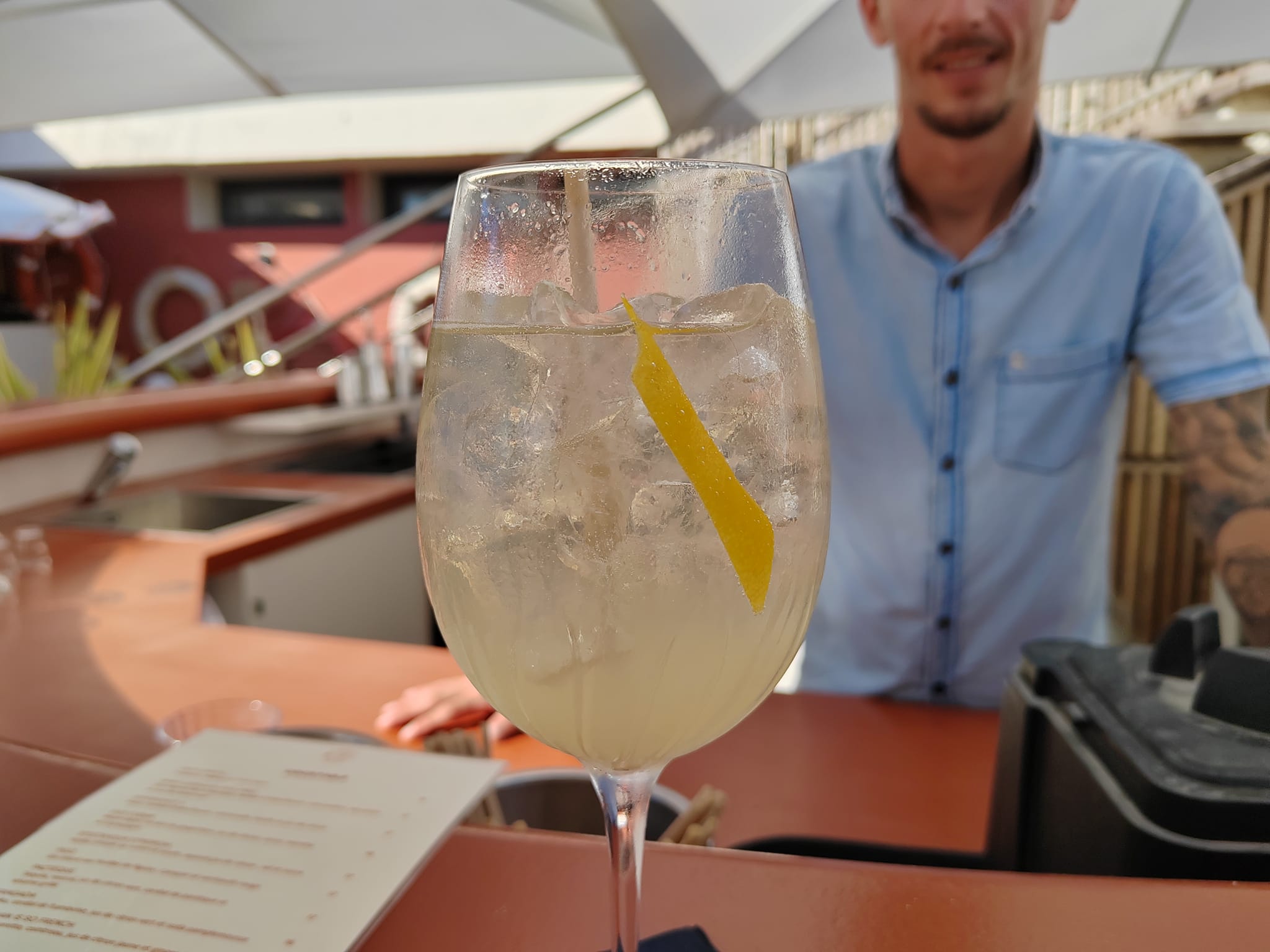 Bijou Spritz - Cocktail à Bijou Plage (Cannes)