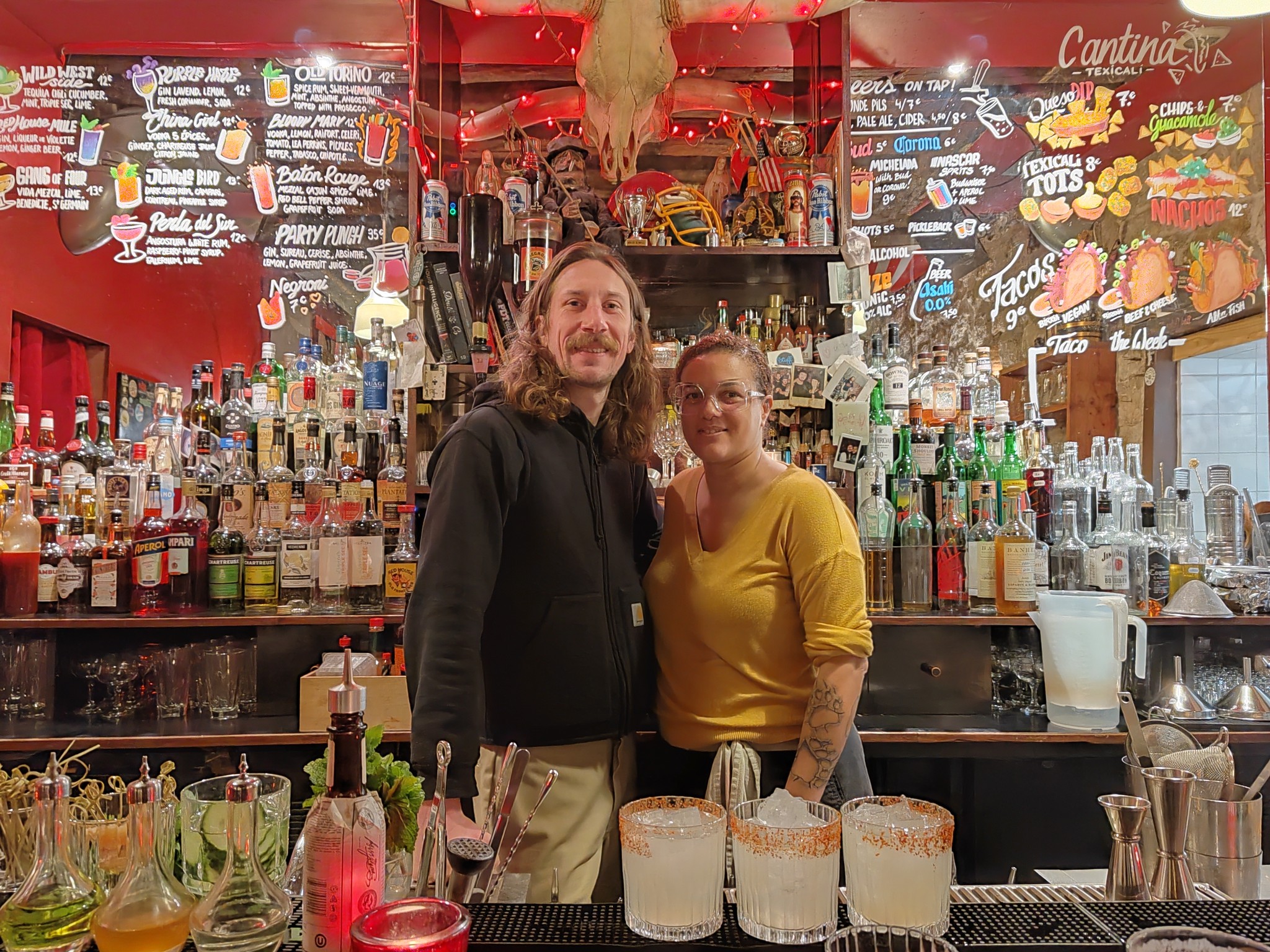 Florian Bordeaux et Audrey Marculescu - Bar Red House (Paris 11ème)