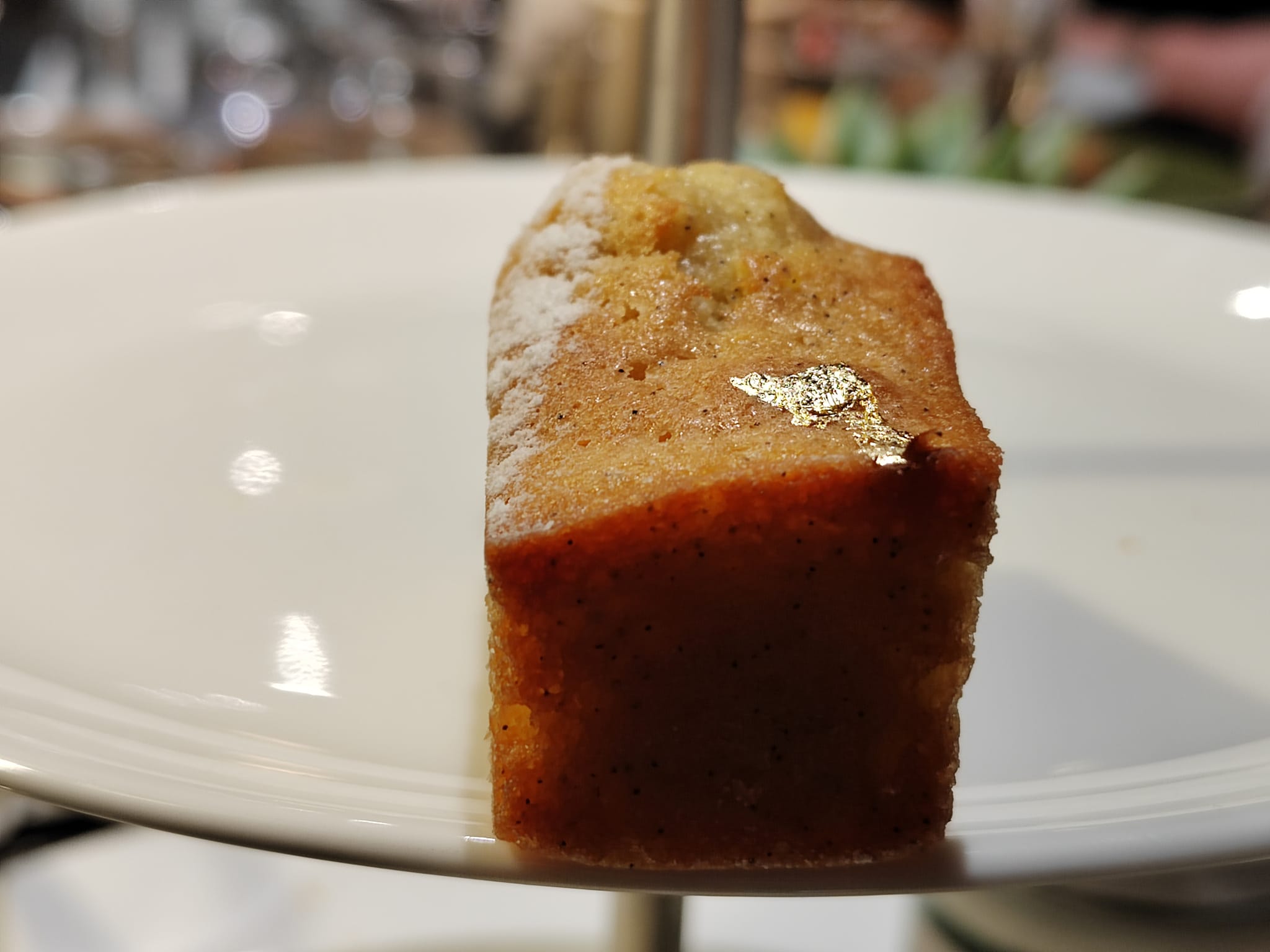 Cake vanille et chocolat - Le Grand goûter - Tea time de l’hôtel InterContinental Paris Le Grand