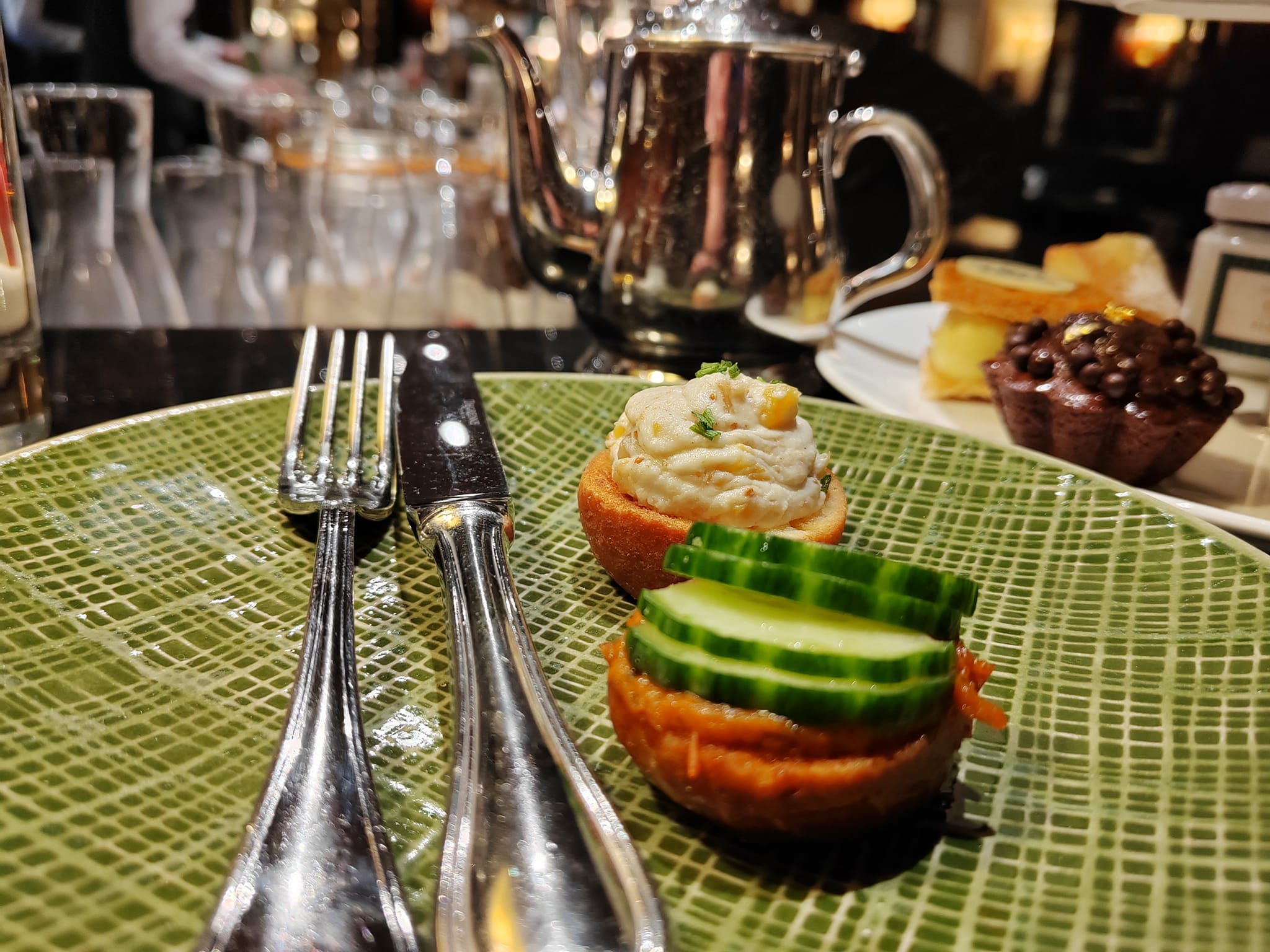 Concombre et aneth - - Le Grand goûter - Tea time de l’hôtel InterContinental Paris Le Grand