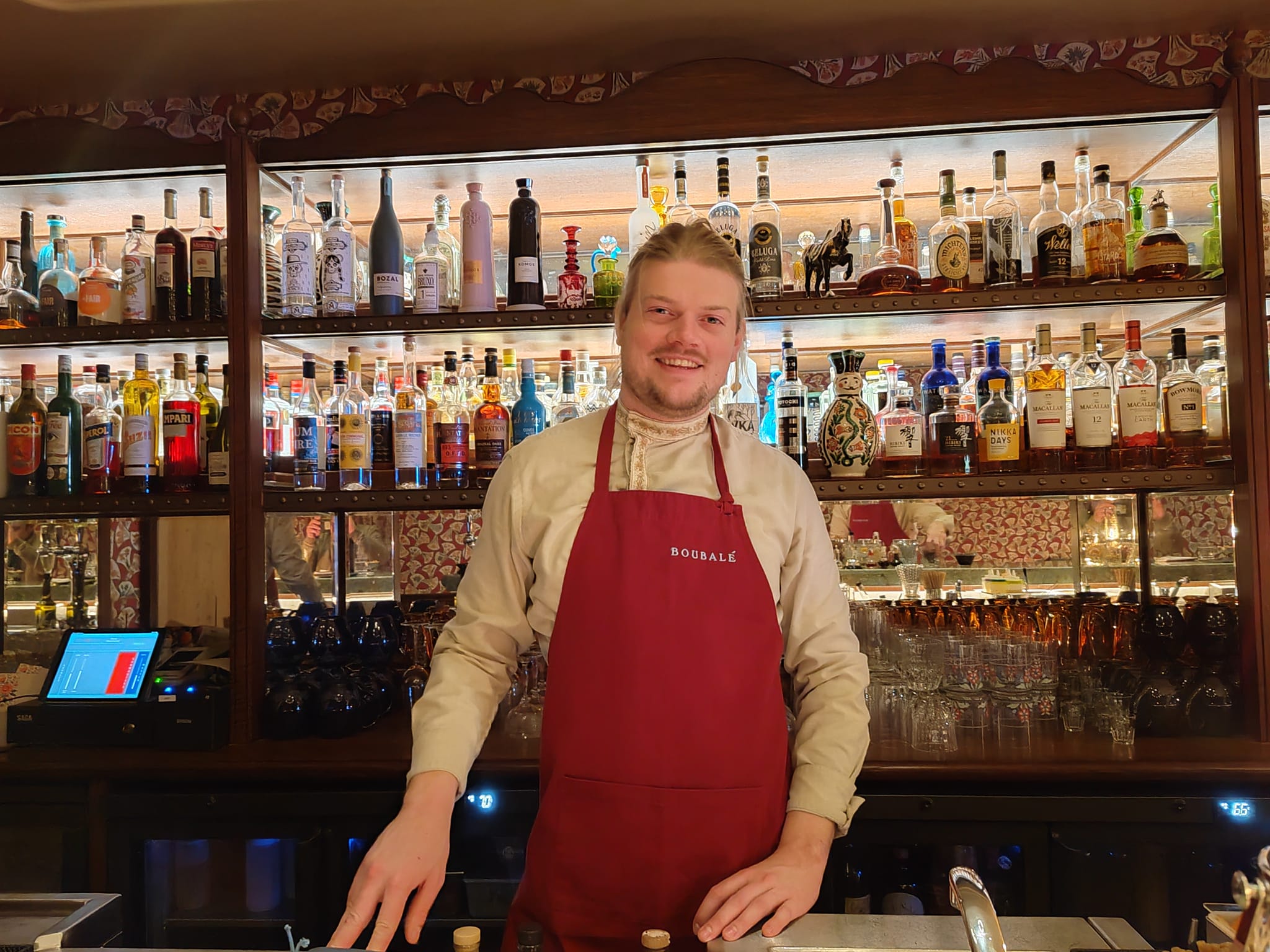 Maxime Caillet - Bar du restaurant Boubalé, Paris 4