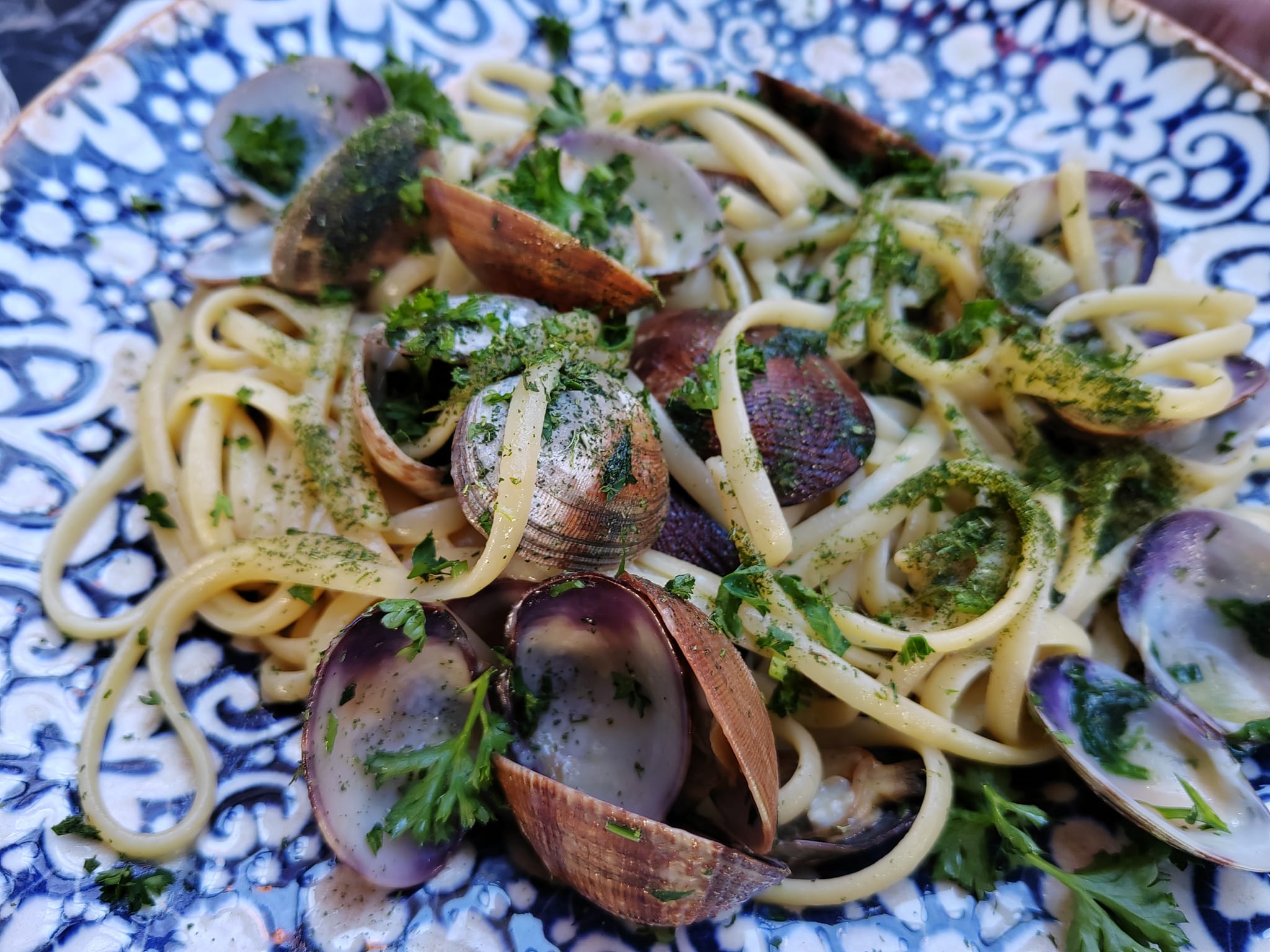 Linguine alle vongole veraci - Restaurant Piccola Mia - Place de la République - Paris 11ème