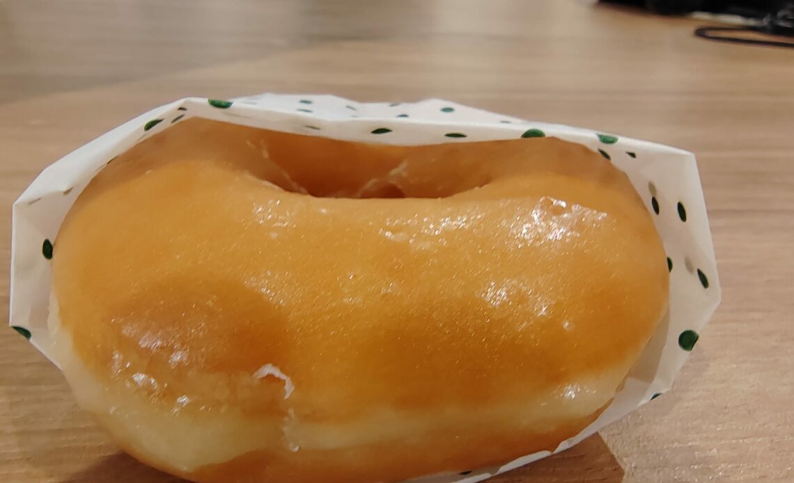 Donut ODG Krispy Kreme servi chaud, tellement bon