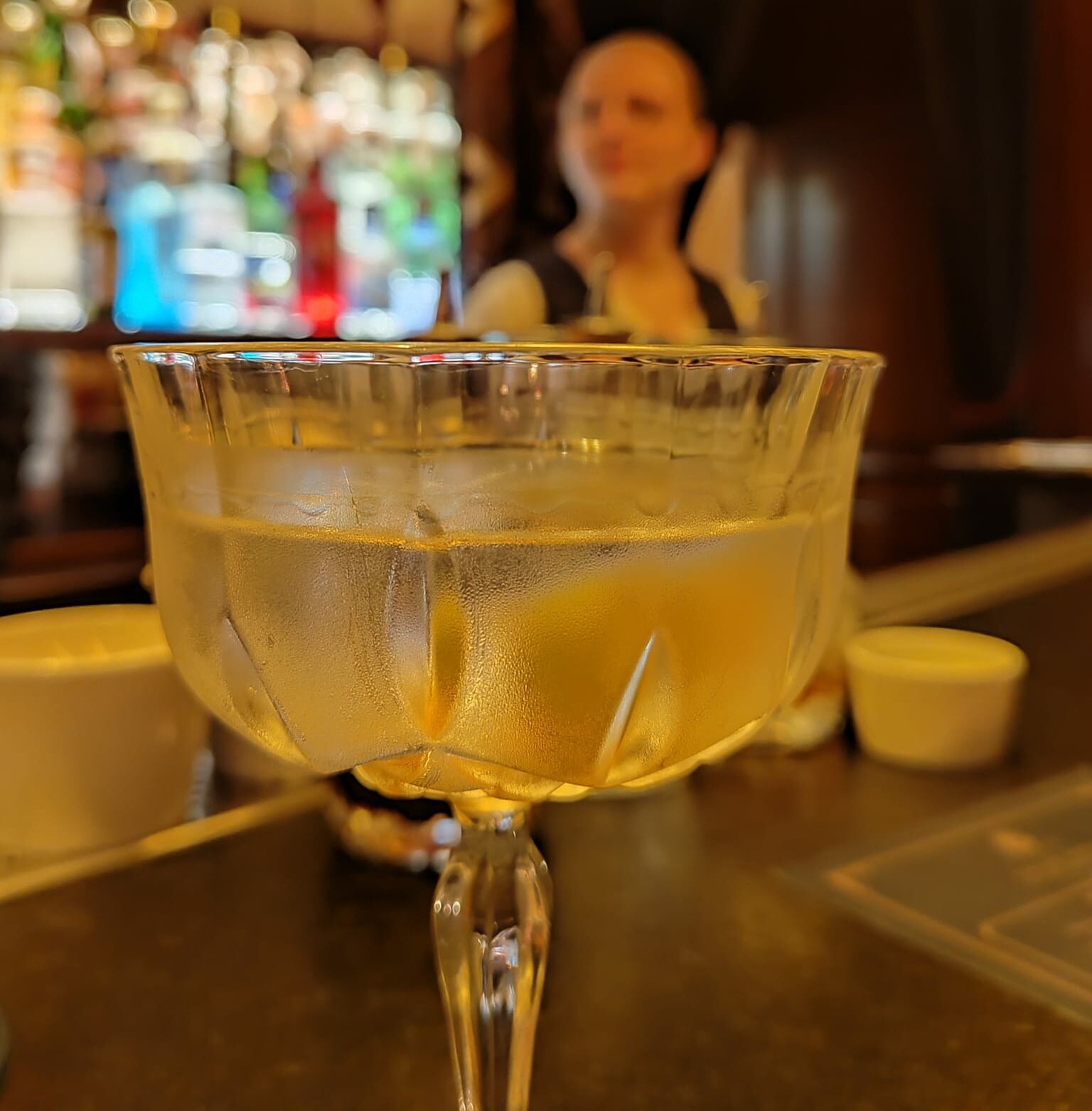 Cocktail Clean dirty martini par Colin Field - Maison Proust (Paris)