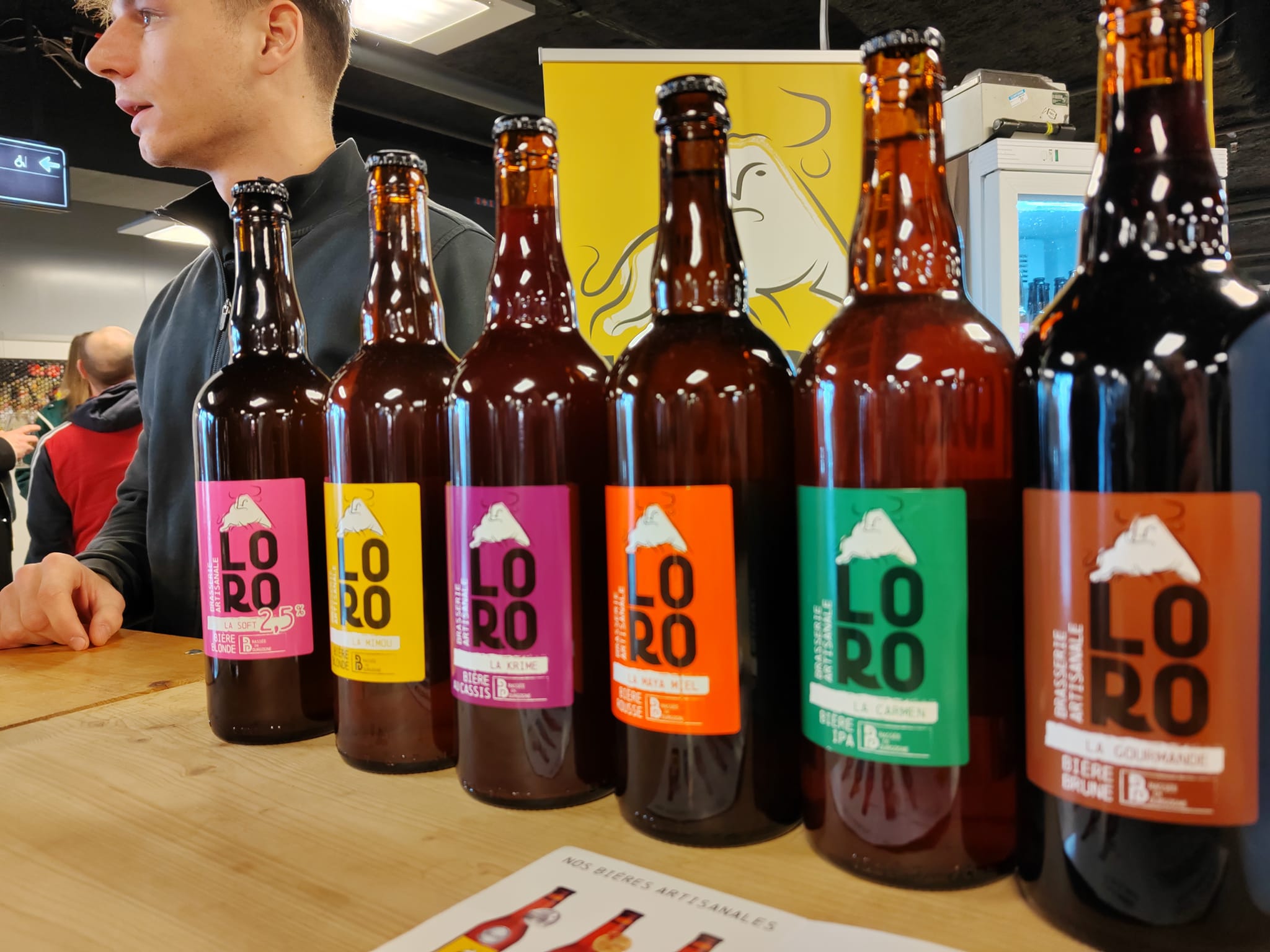 Bières craft de la brasserie Loro (Côte-d'Or)