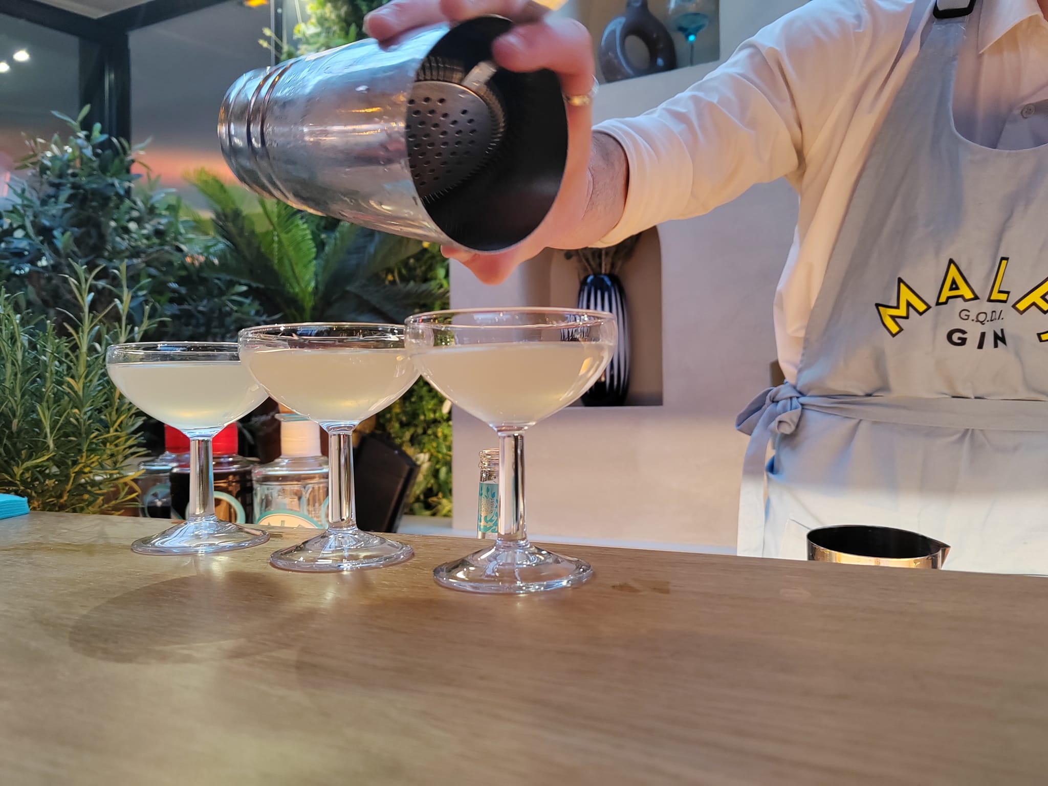 Cocktails au gin Malfy originale par les bartenders du Moonshiner
