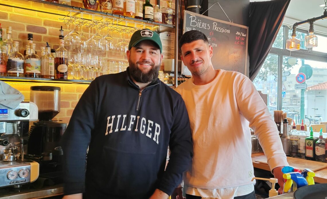 Aurélien Beaudoin et Fabio - Bar Le Bronx - Les Sables d'Olonne (avril 2024)