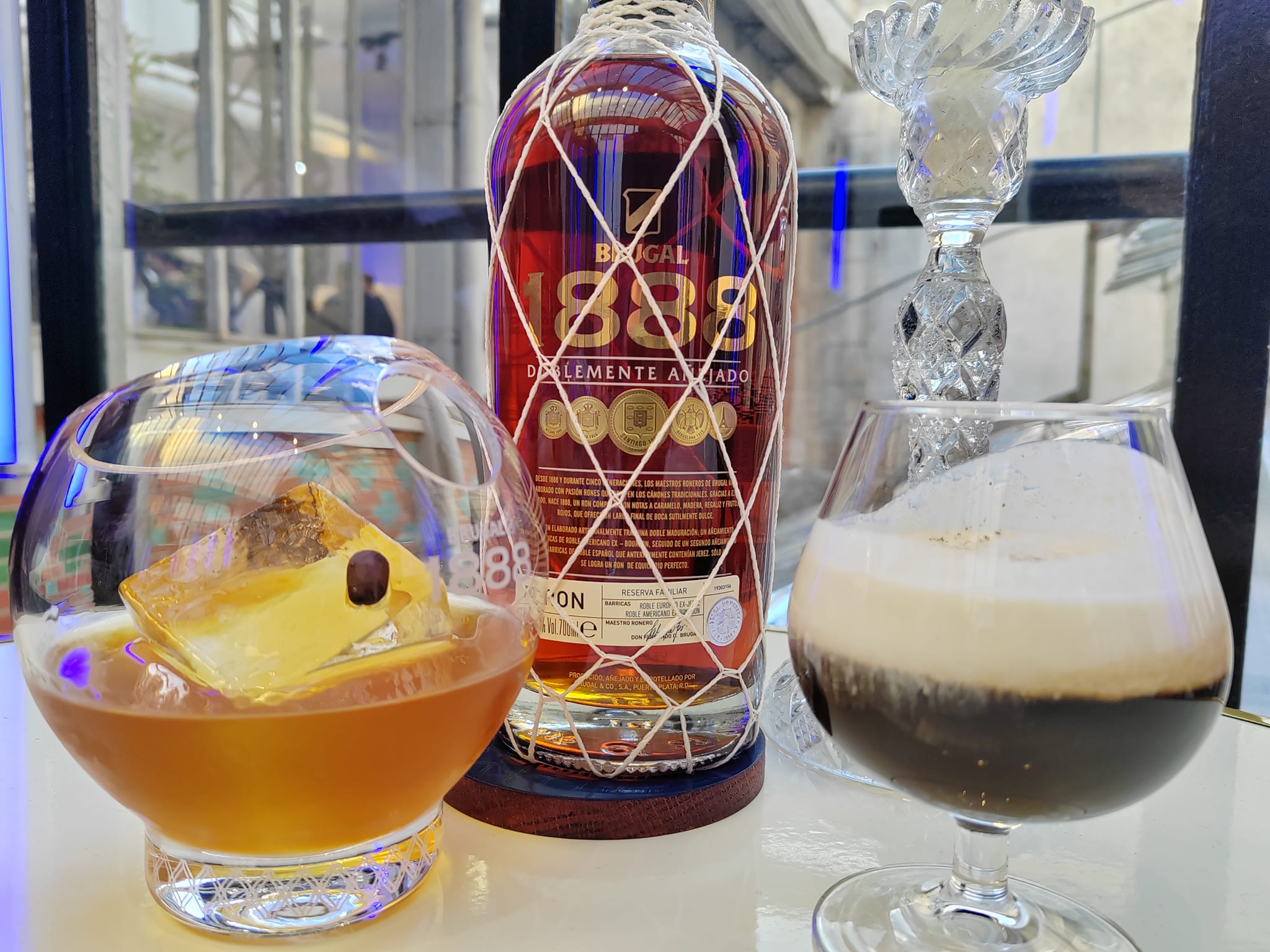 Cocktails au rhum Brugal 1888