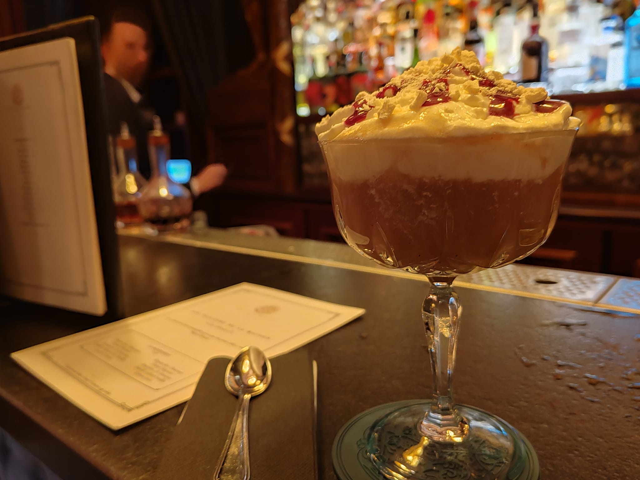 Cocktail dessert : Mont Blanc - Maison Proust