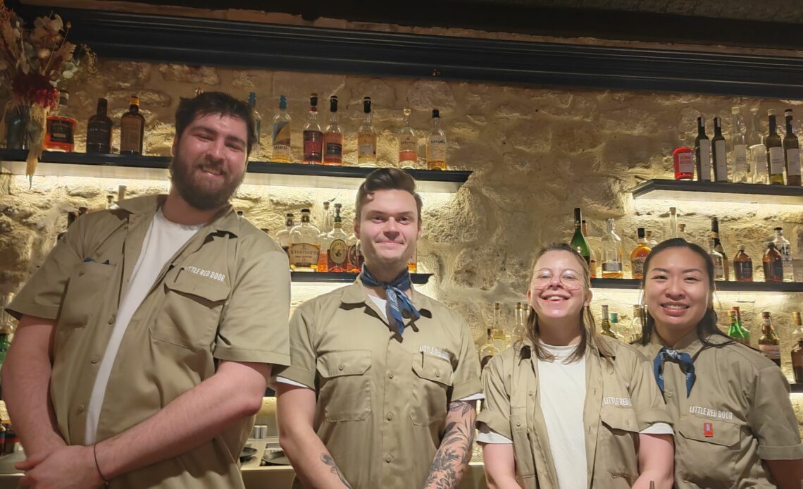 Bartenders du Little Red Door - Janvier 2025