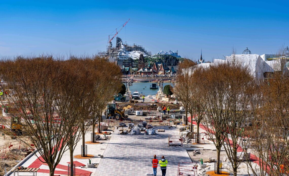 Disney Adventure World - Adventure Way (photo travaux 2025)