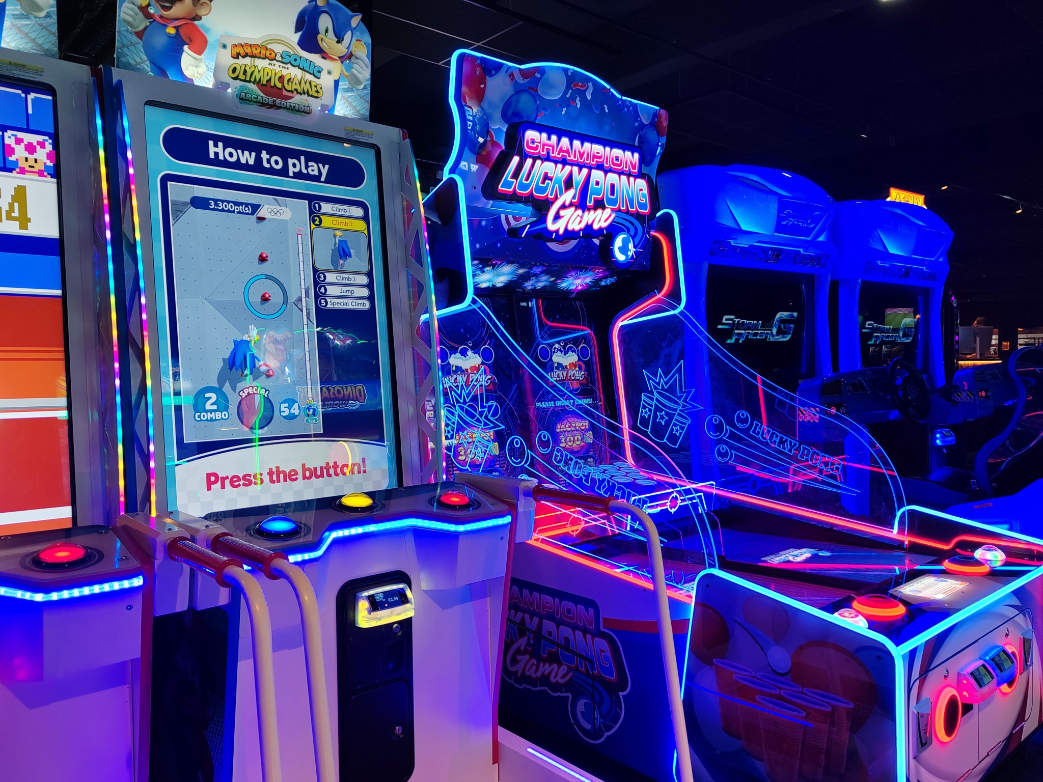 Jeux d'arcade - Hall U Need - Westfield Carré Sénart - Lieusaint, Seine-et-Marne